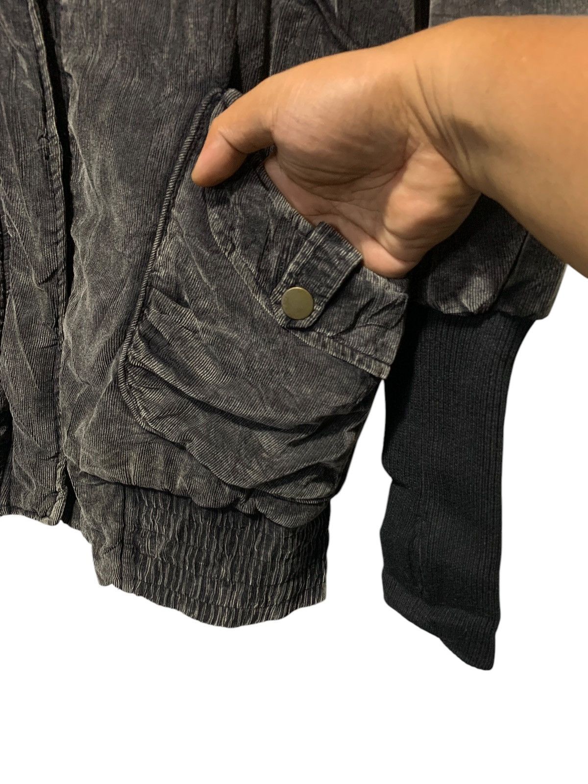 If Six Was Nine × Japanese Brand × Le Grande Bleu (L.G.B.) 2000s Arnold palmer Bono corduroy jacket GOA style Size US M / EU 48-50 / 2 - 4 Thumbnail