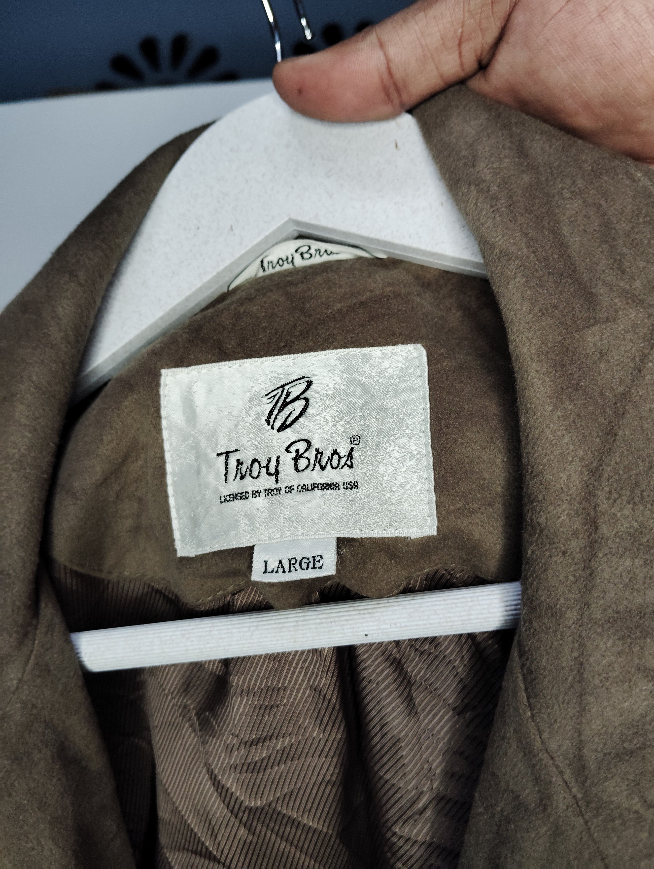 Japanese Brand × Vintage Troy Bros Suede Vest Size US M / EU 48-50 / 2 - 3 Thumbnail