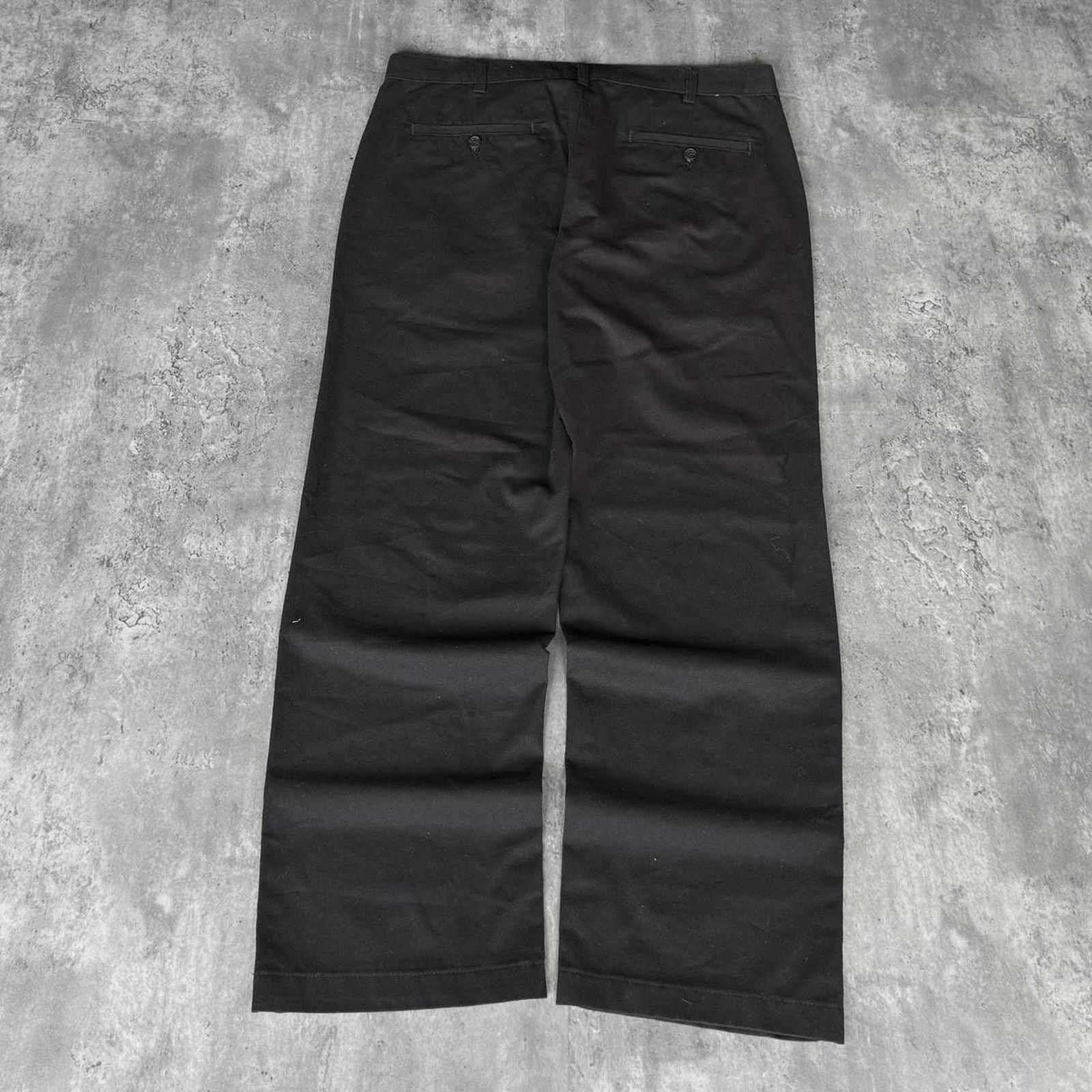 Japanese Brand × Vintage Vintage Y2K George Black Grunge Opium Essential Casual Pants Size US 36 / EU 52 - 2 Thumbnail