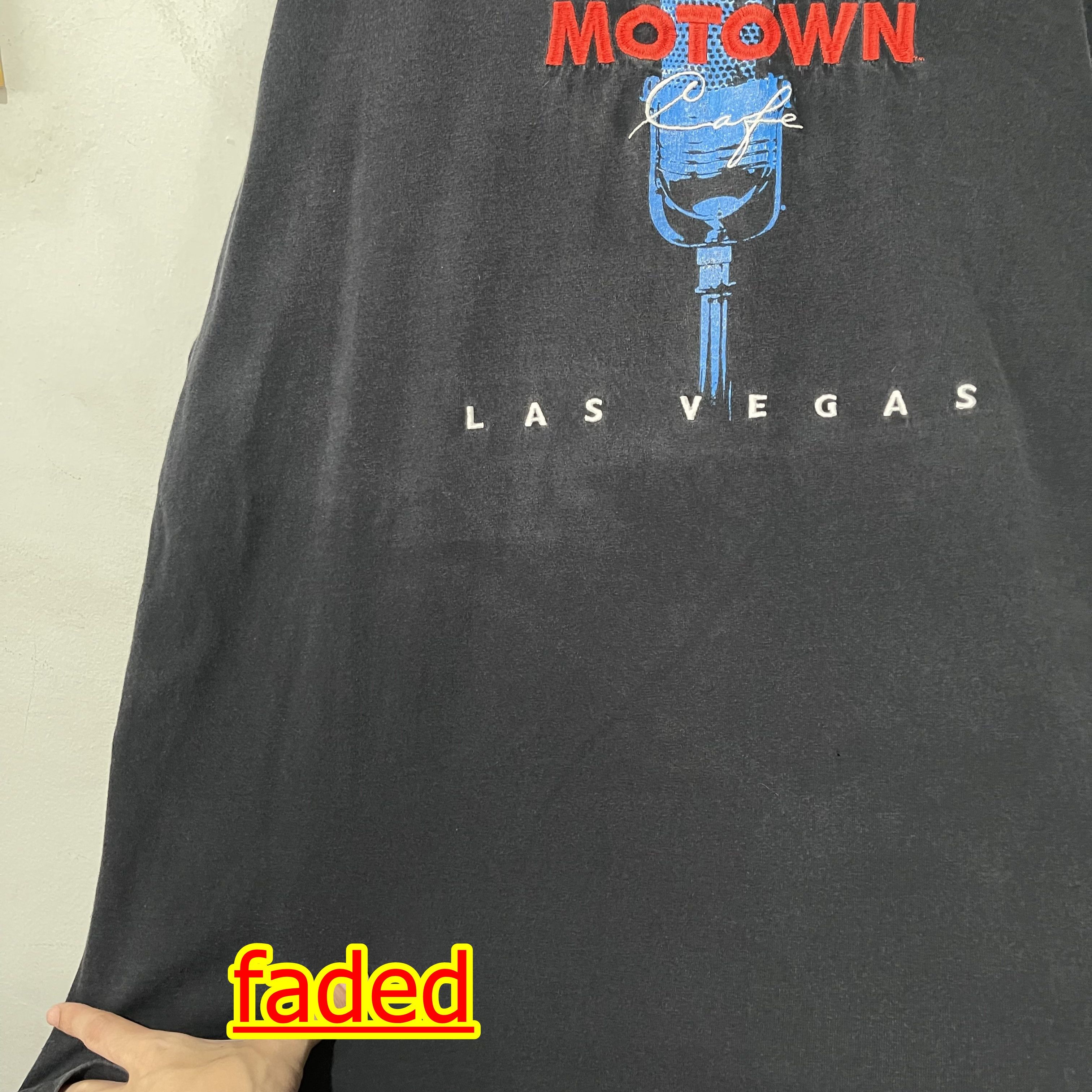 Band Tees Vintage 90s Motown Cafe Las Vegas Shirt Size US XXL / EU 58 / 5 - 7 Thumbnail