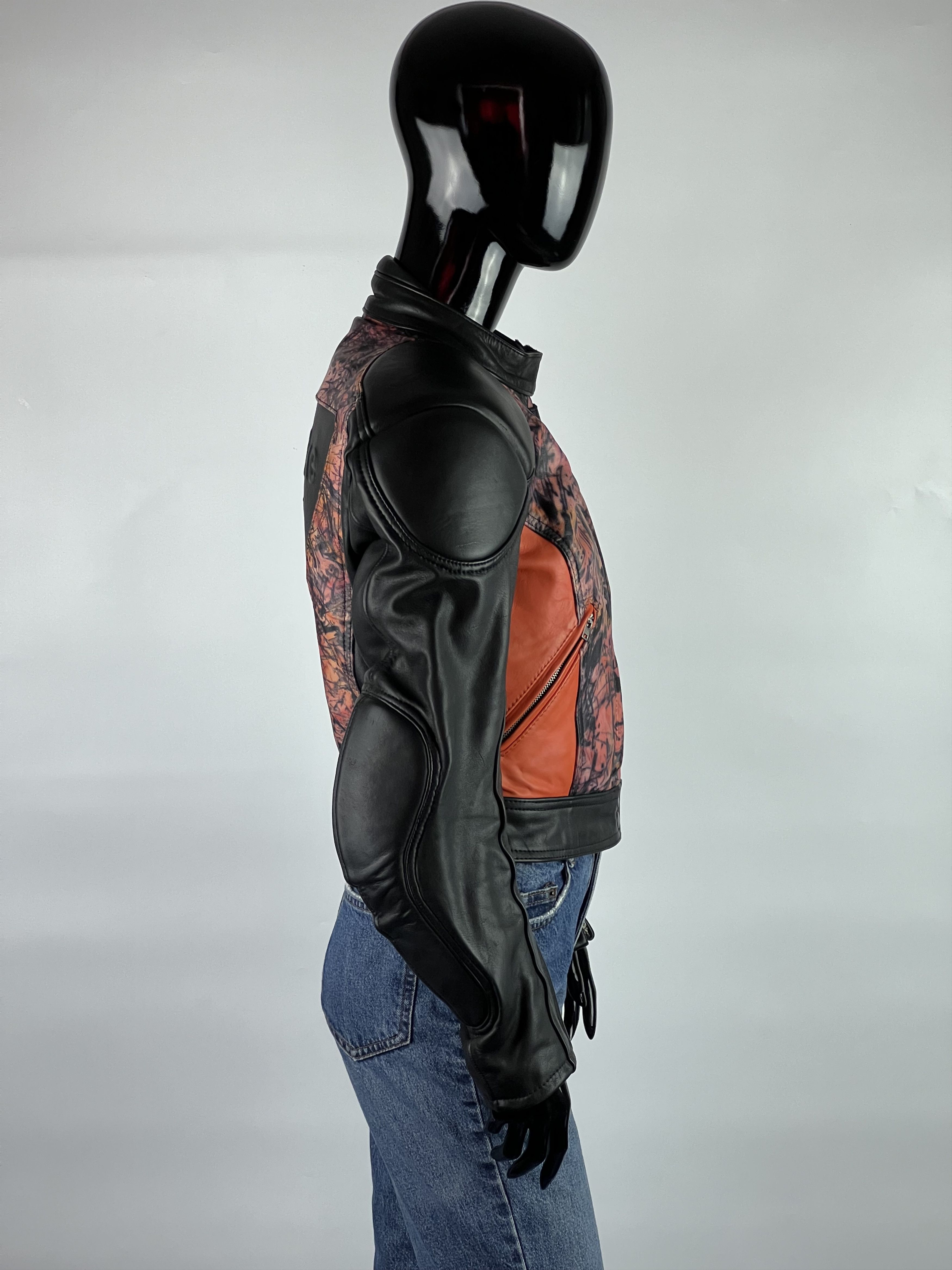 Hein Gericke Hein Gericke Red Hot Leather Motorcycle Biker Jacket Size 40 Size S / US 4 / IT 40 - 3 Thumbnail