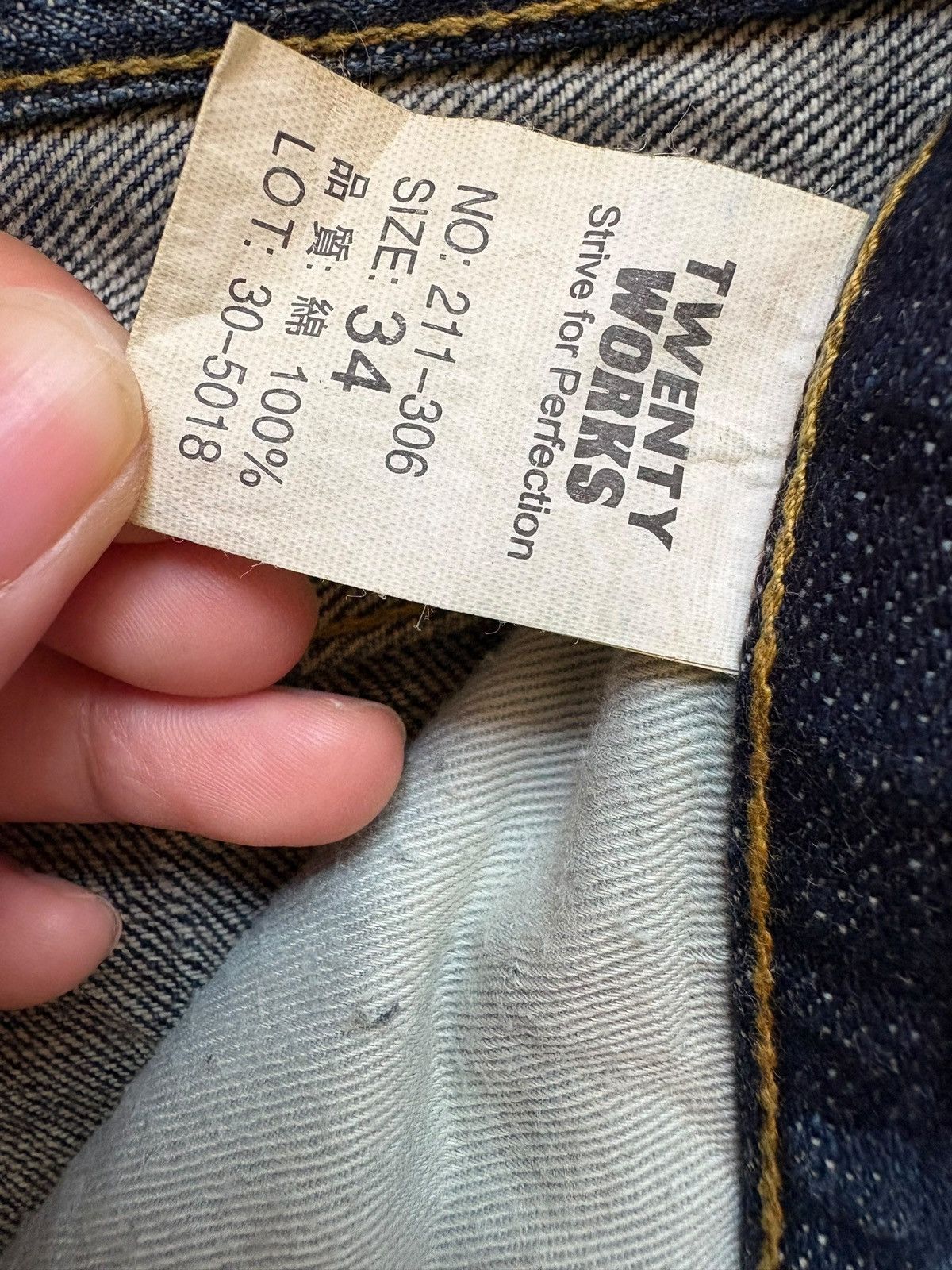 Japanese Brand Vintage Japanese Brand Mud Wash Distressed Baggy Jeans Size US 34 / EU 50 - 10 Thumbnail