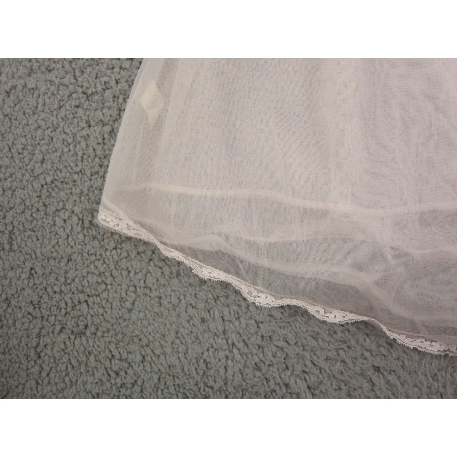 Vintage Vintage Van Raalte Lingerie Dress Small Pink Sheer Lace Nylon USA 60s Size S / US 4 / IT 40 - 6 Thumbnail
