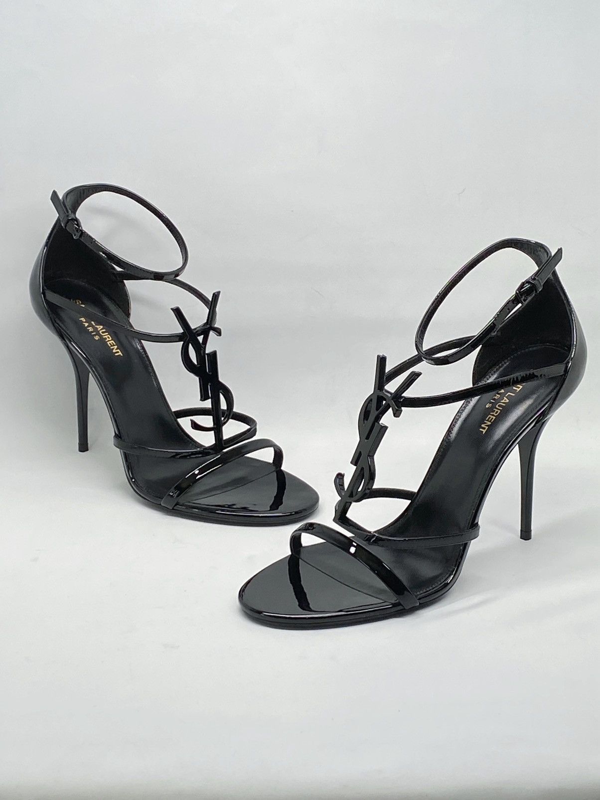 Yves Saint Laurent Saint Laurent Cassandra Leather Sandals size 42 Size US 12 / IT 42 - 4 Thumbnail