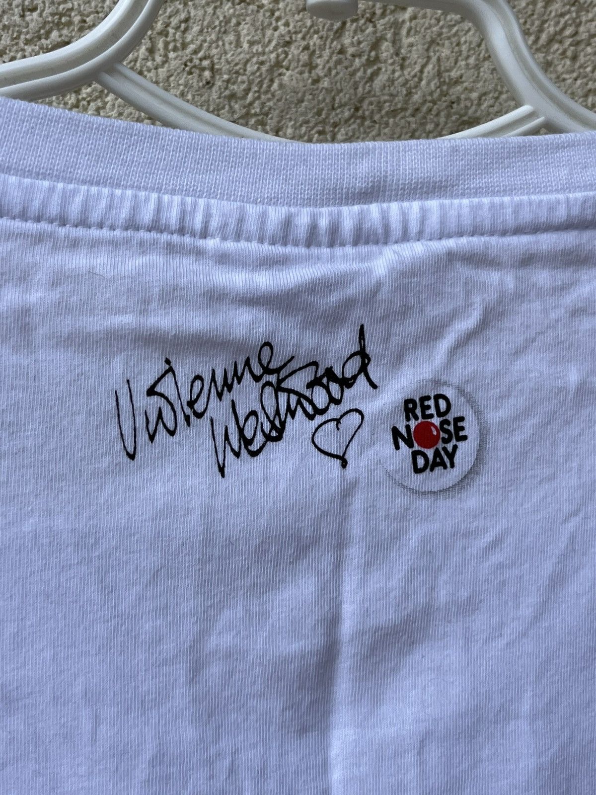 Vivienne Westwood Vivienne Westwood x Comic Relief Big Logo Red Nose T-Shirt Size US L / EU 52-54 / 3 - 12 Thumbnail