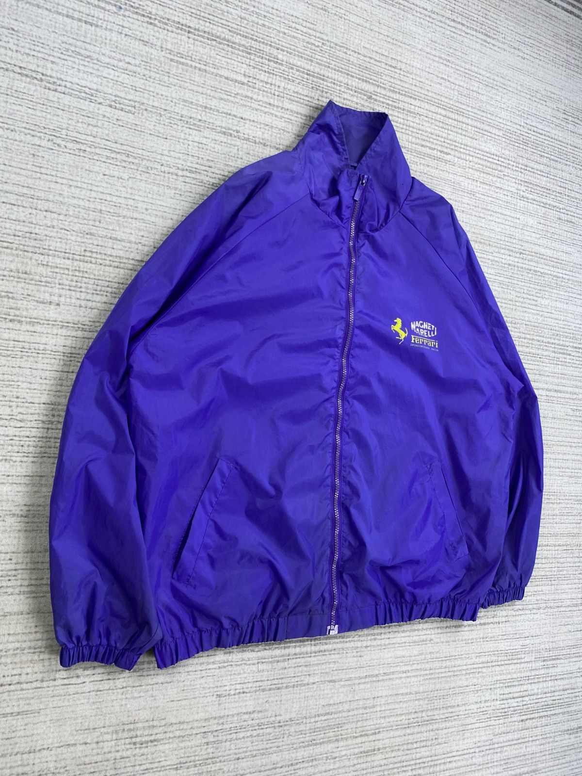 Ferrari × Vintage Vintage 90s Magnet Marelli X Ferrari Racing Nylon Jacket Size US L / EU 52-54 / 3 - 3 Thumbnail