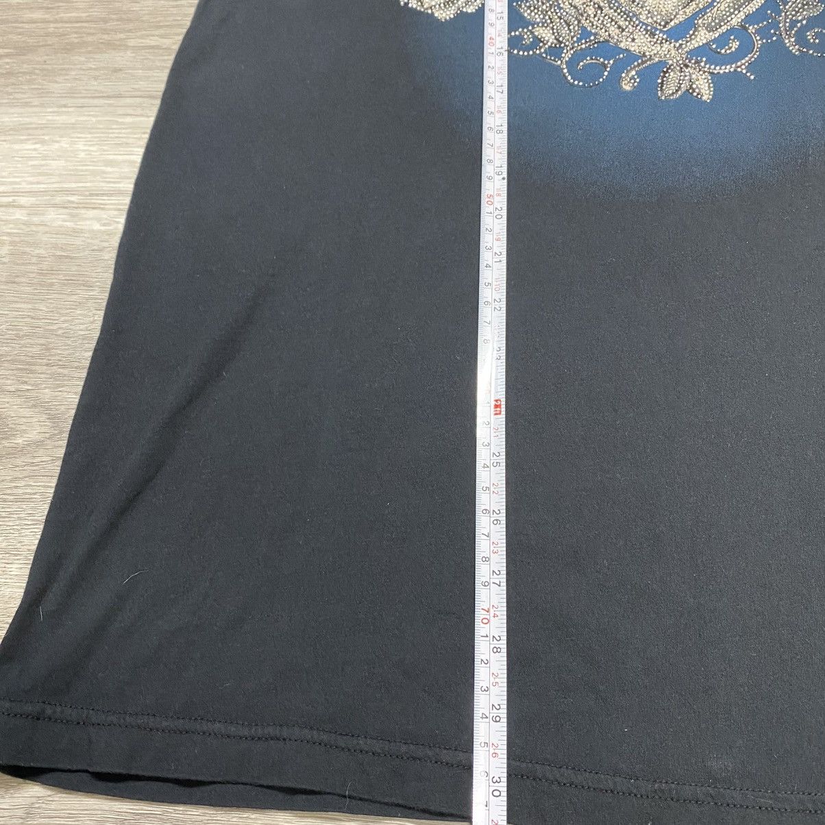 Christian Audigier Vintage Y2K Christian Audigier Rhinestone T-Shirt Size 2XL Size US XXL / EU 58 / 5 - 6 Thumbnail