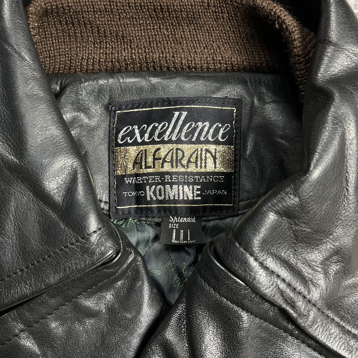 Isamu Katayama Backlash × Japanese Brand × Kadoya Vintage Komine double rider leather jacket Size US L / EU 52-54 / 3 - 7 Thumbnail