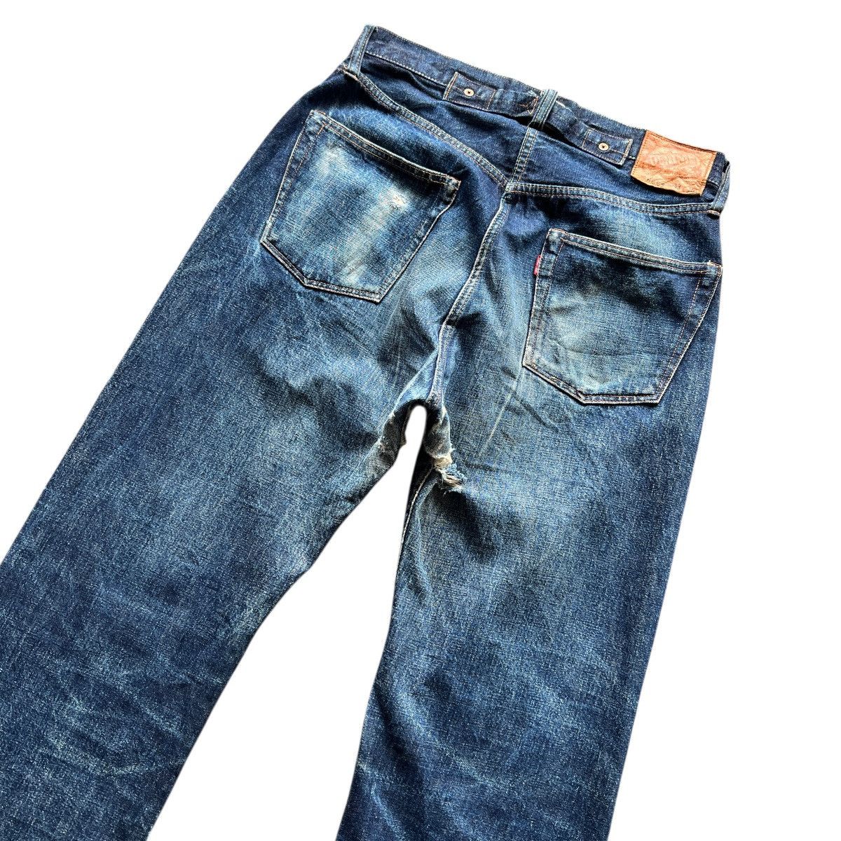 Denime 🔥 Denime Authentic Lot 669 Selvedge Hidden Rivet Denim Jeans Size US 30 / EU 46 - 9 Thumbnail