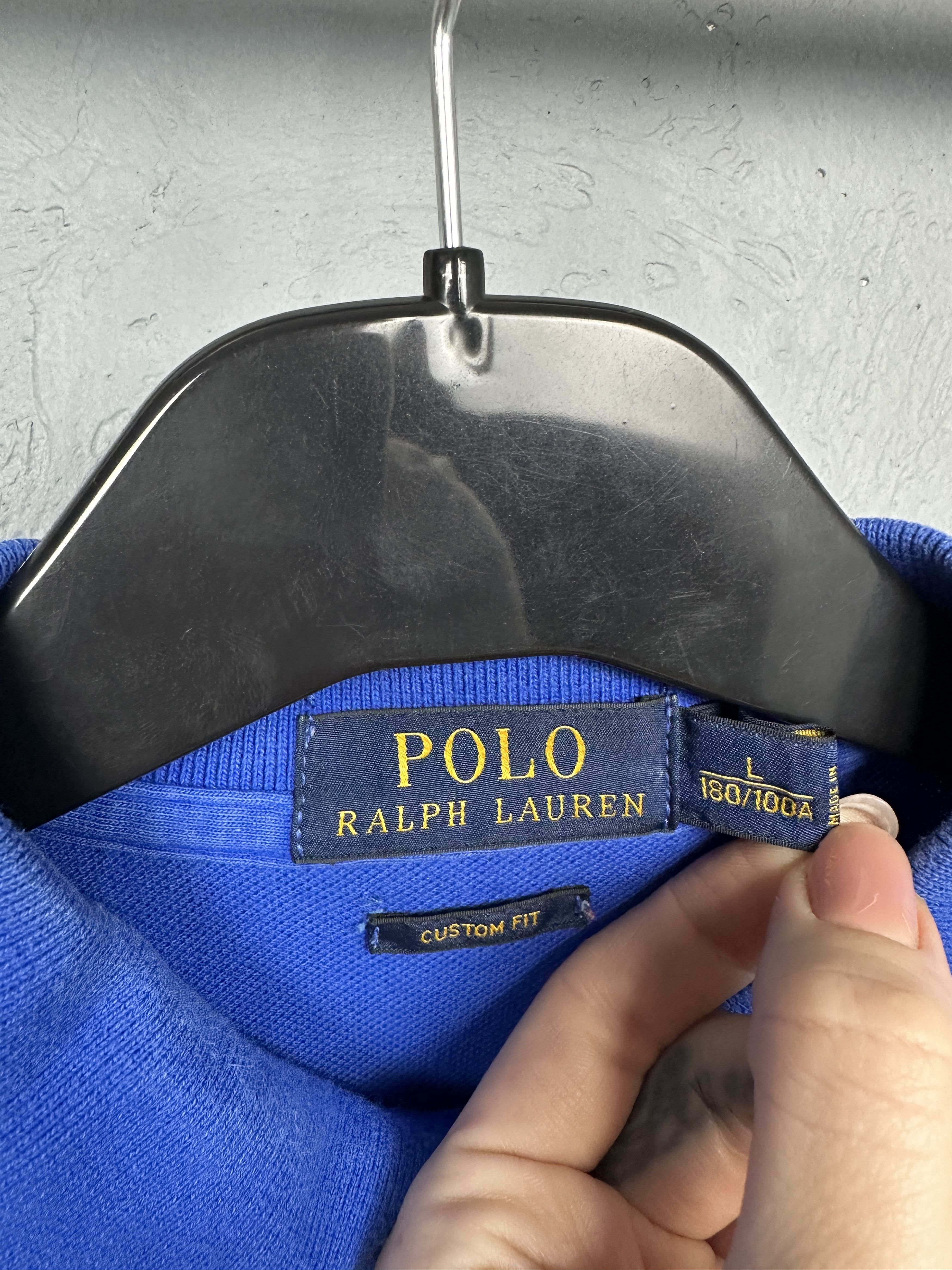 Polo Ralph Lauren Polo Ralph Lauren Mens Tye Dye Striped Polo Shirt Size US L / EU 52-54 / 3 - 5 Thumbnail