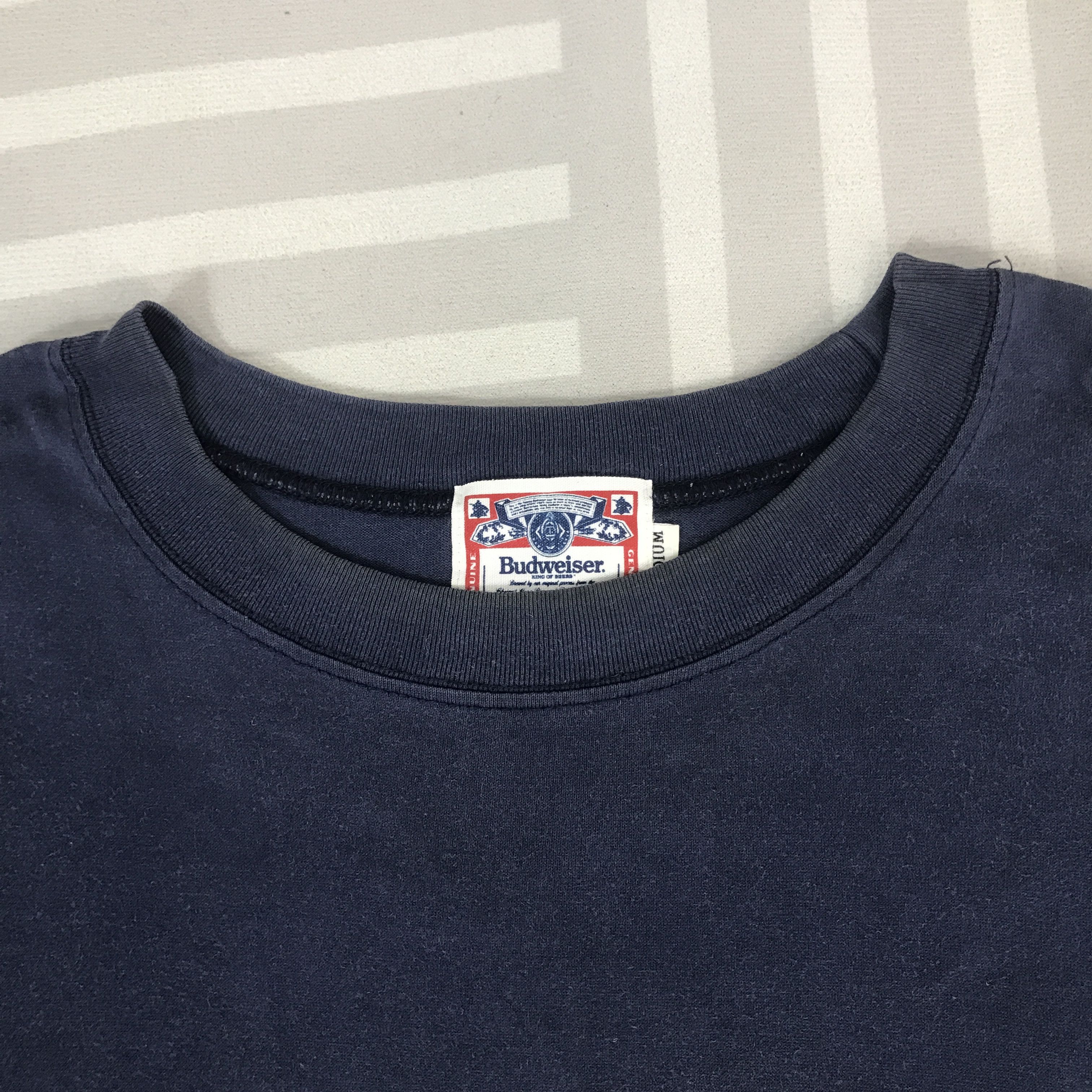 Budweiser Vintage Budweiser navy T-Shirt Size US M / EU 48-50 / 2 - 6 Thumbnail