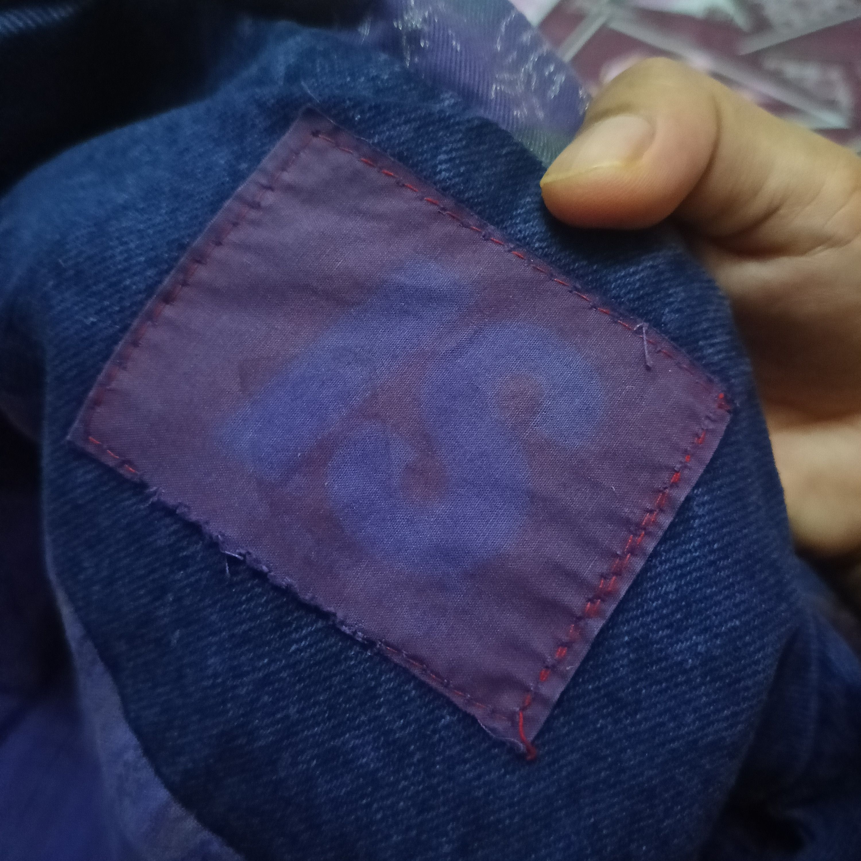 Issey Miyake 🔥VINTAGE Rare design ISSEY MIYAKE MEN DENIM JACKET Size US XL / EU 56 / 4 - 11 Thumbnail