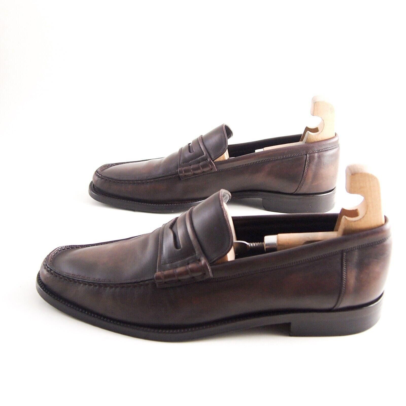 Bally Bally Cabras Penny Loafers Brown Leather EU 42.5 US 9.5 Size US 9.5 / EU 42-43 - 2 Thumbnail