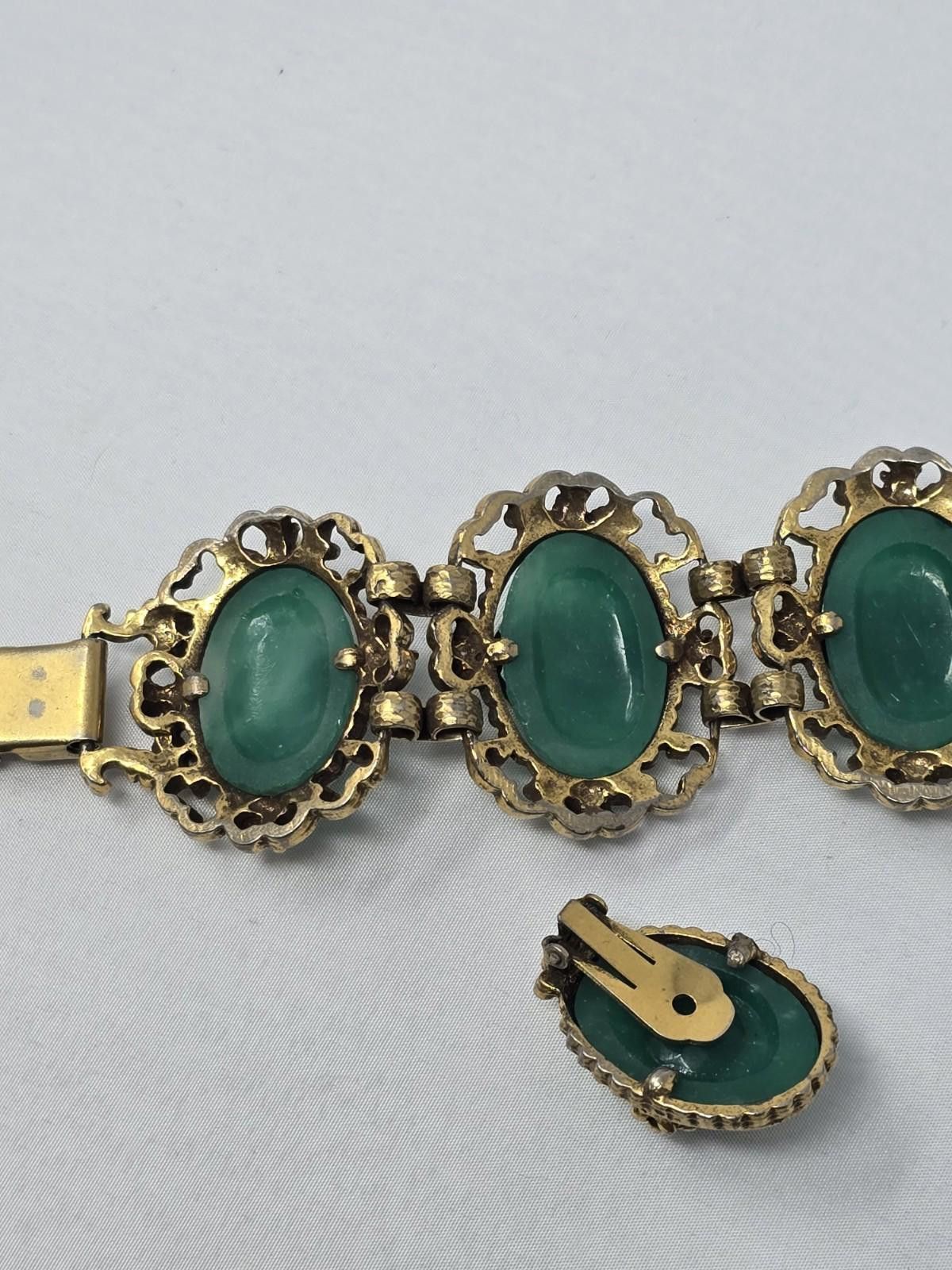 Other Vintage Judy Lee Victorian Revival Bracelet & Earrings Set Size ONE SIZE - 7 Thumbnail