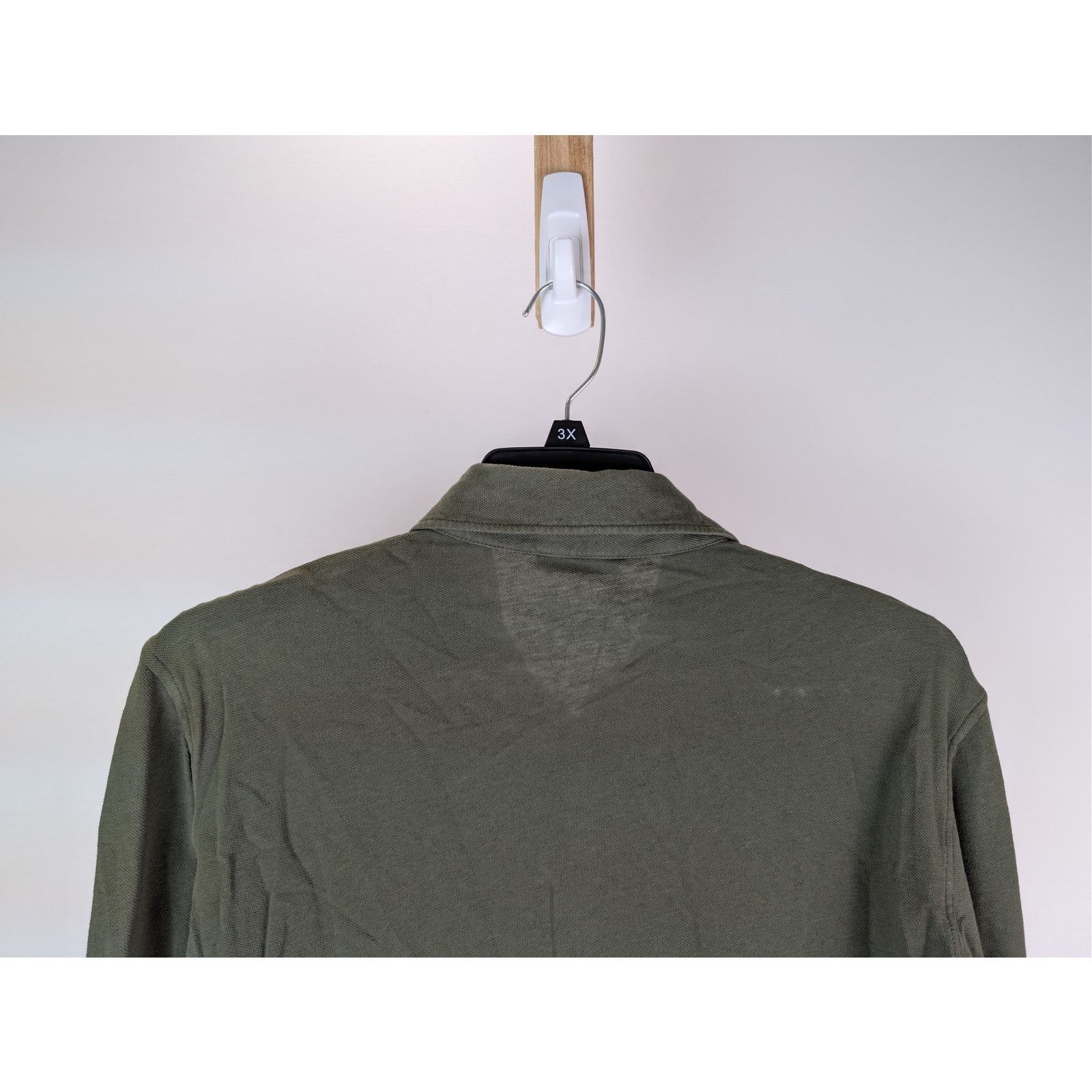 Boglioli o1rshd1 CC20 Cotton French Collar Shirt in Dark Green Size US S / EU 44-46 / 1 - 11 Thumbnail