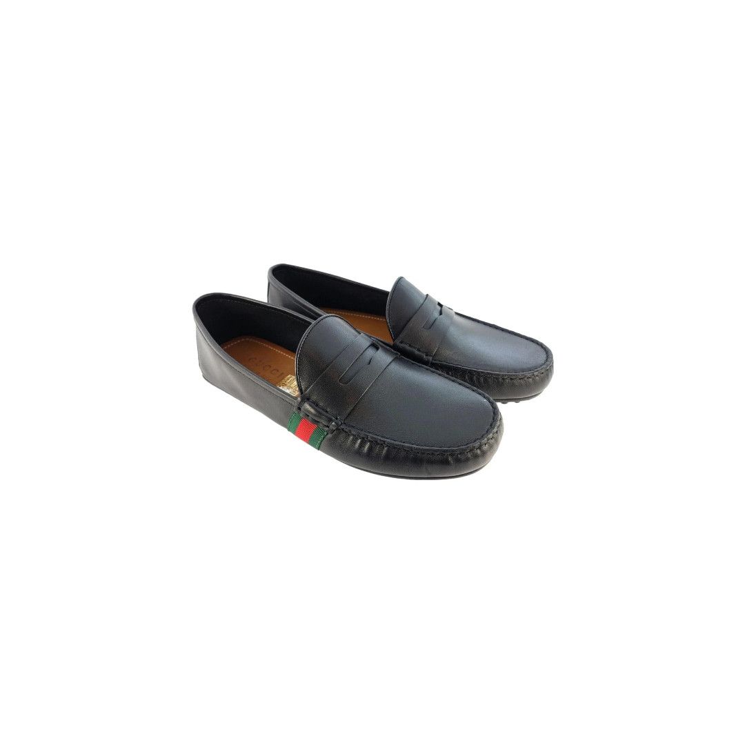 o1loc1c0326 566294 O Mocca Leather Loafers in Black