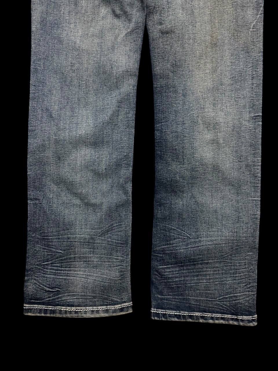 Other Sick 90s Style Oxygen Rusty Mudwash Acid Style Clawmark Jean Size US 31 - 19 Thumbnail