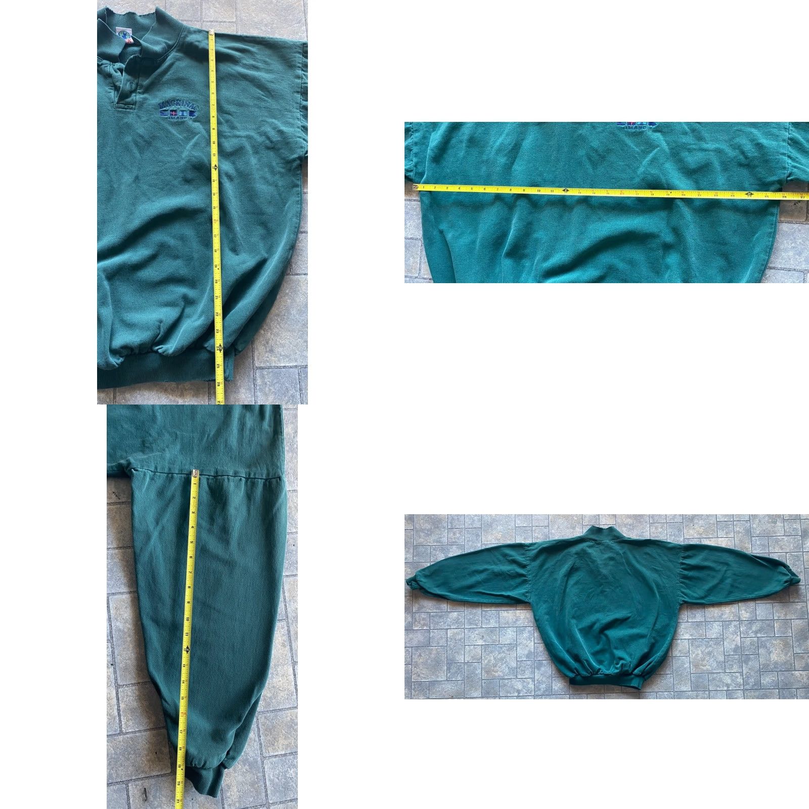 Vintage VINTAGE Wek Sweatshirt Green Size 3 Men’s Long Sleeve Pullover No Buttons Mackinac Island Size US S / EU 44-46 / 1 - 9 Thumbnail