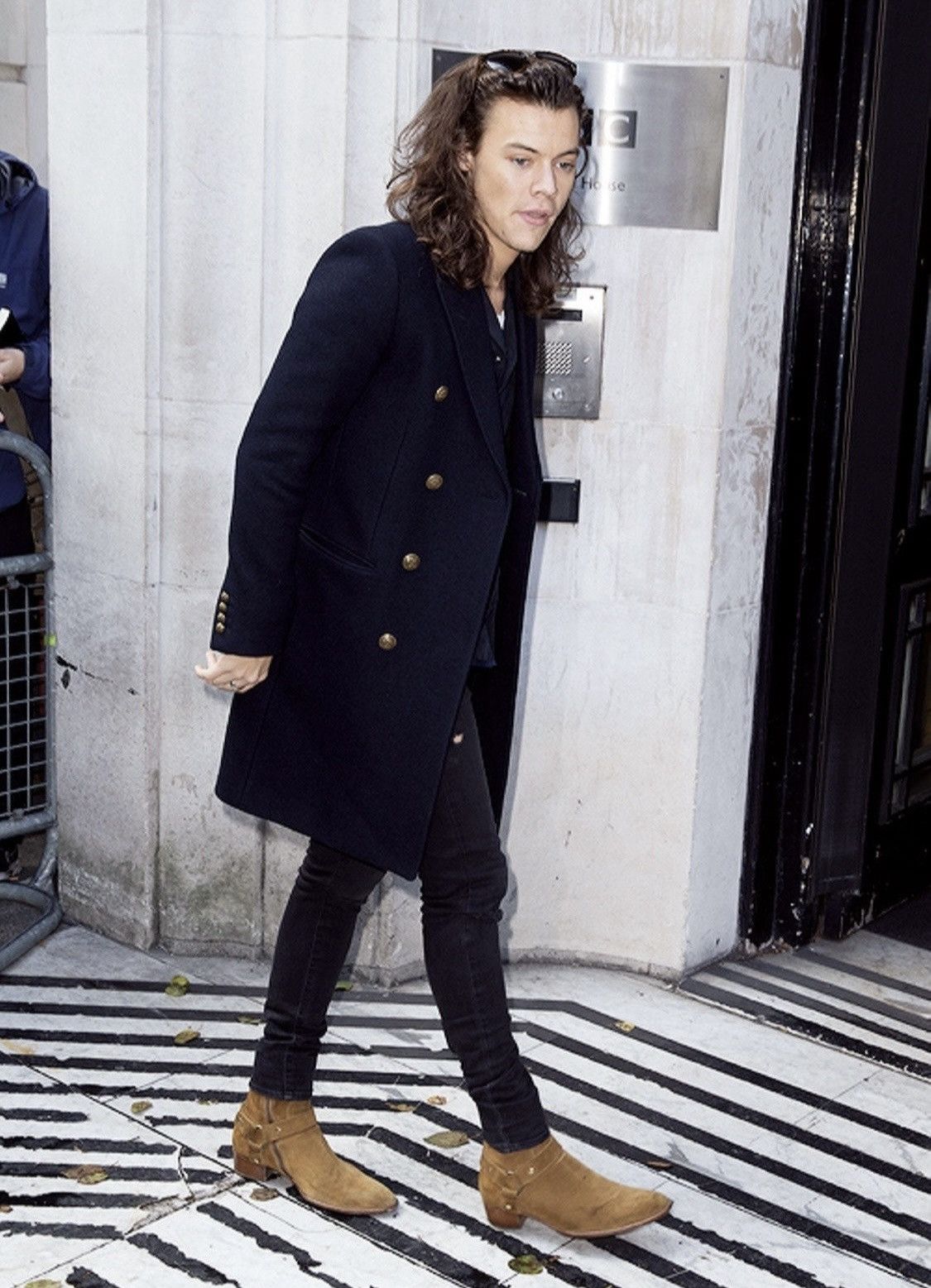 Hedi Slimane × Saint Laurent Paris Saint laurent AW13 Allure navy coat Size US M / EU 48-50 / 2 - 7 Thumbnail