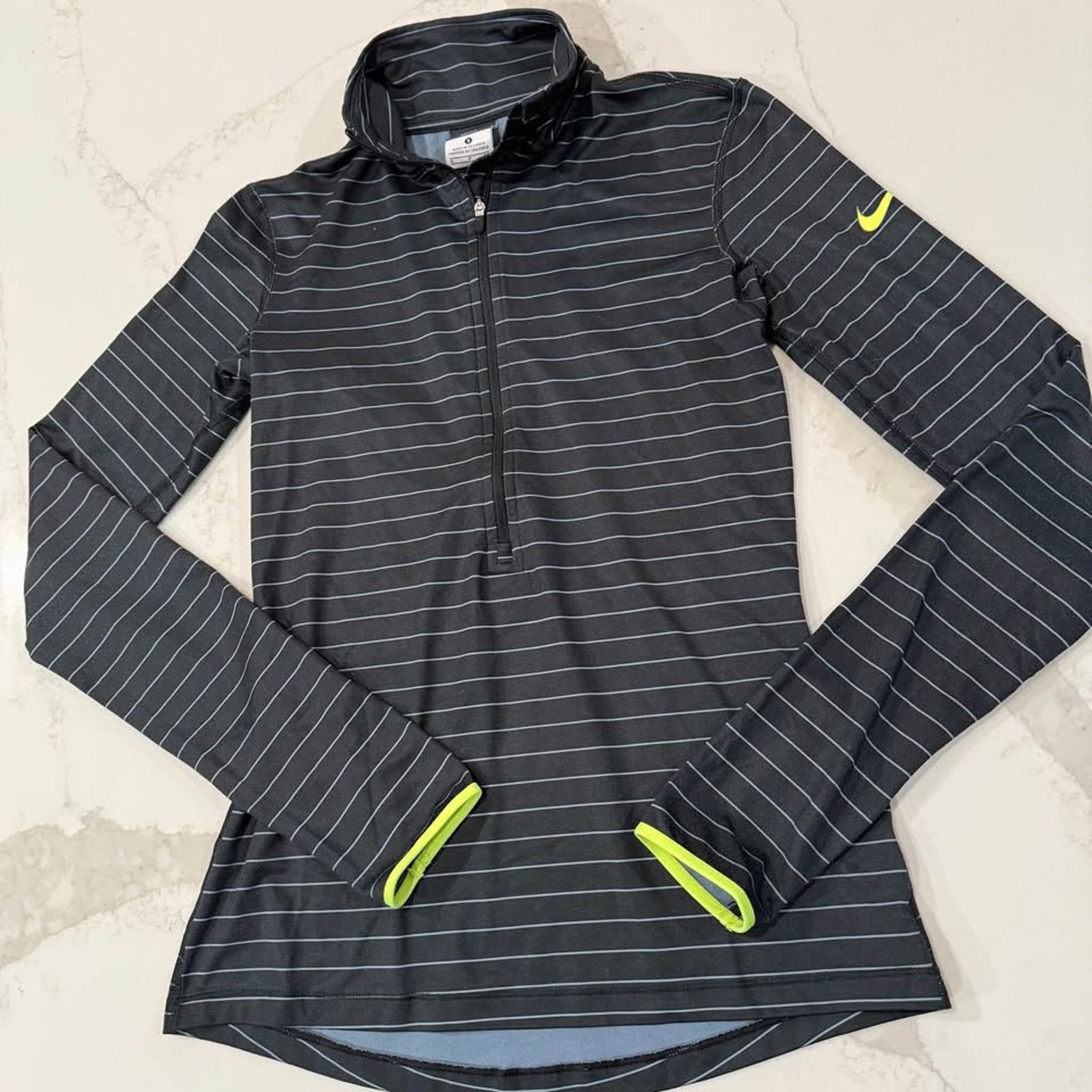 Nike Nike Pro DriFit HalfZip Pullover Athletic Top Women Small Size S / US 4 / IT 40 - 2 Thumbnail