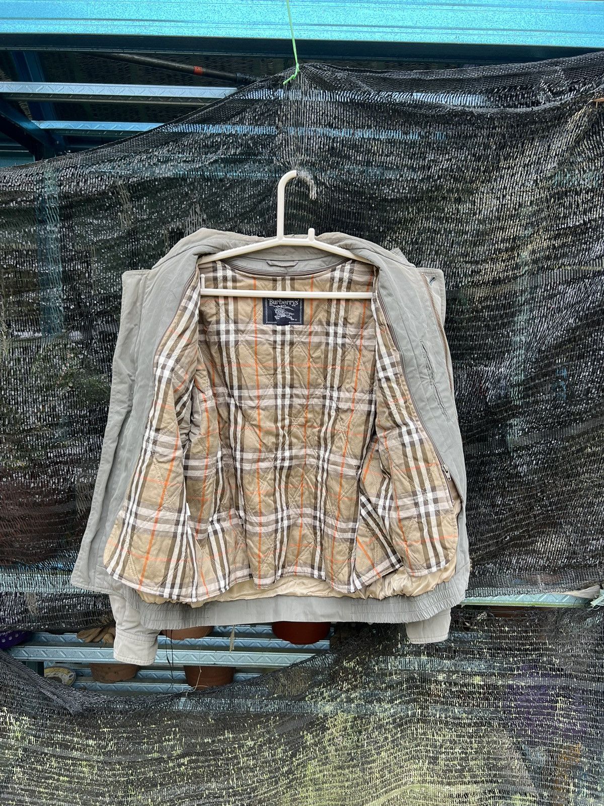 Burberry Prorsum × Vintage Vintage Burberry Bomber Jacket Size US L / EU 52-54 / 3 - 3 Thumbnail