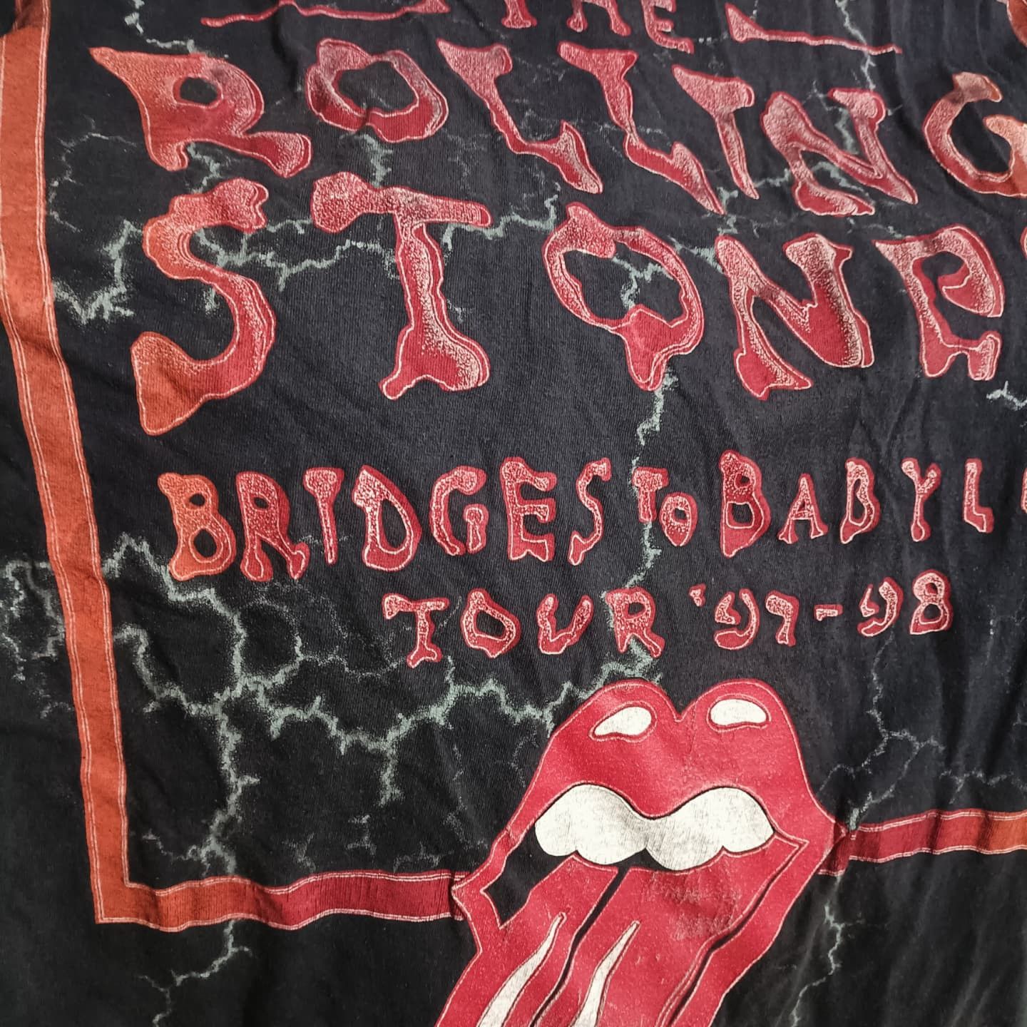 Vintage The Rolling stones Peyote 90' Size US XL / EU 56 / 4 - 8 Thumbnail