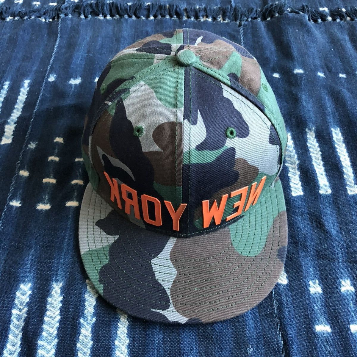 New Era Mighty Healthy New York camo New Era Cap 1/4 7 Size ONE SIZE - 1 Thumbnail