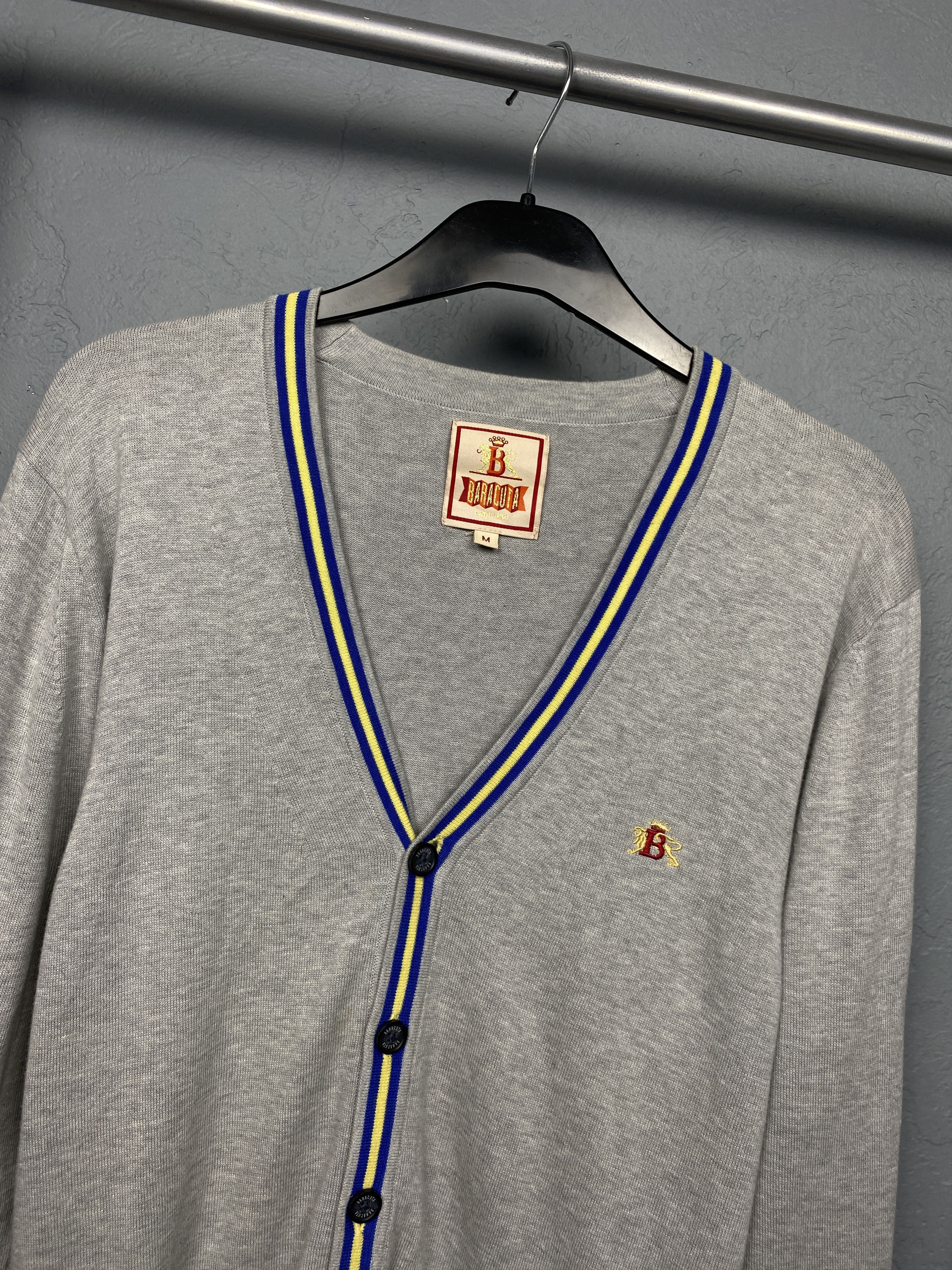 Baracuta Baracuta Vintage Mens Cardigan Sweater Size US M / EU 48-50 / 2 - 2 Thumbnail