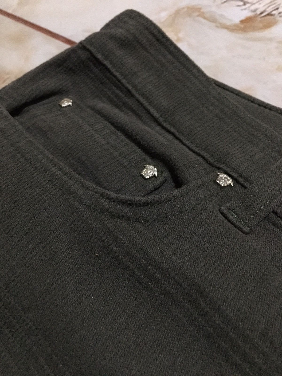 Designer × Versace × Versace Jeans Couture Versace corduroy trouser pants Size US 33 - 5 Thumbnail
