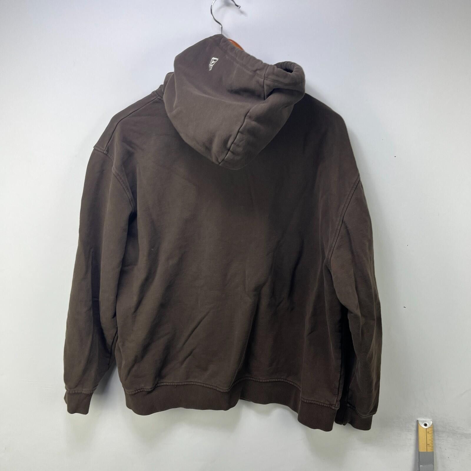 New Era Vintage New York Yankees New Era Brown Hoodie Large Size ONE SIZE - 9 Thumbnail
