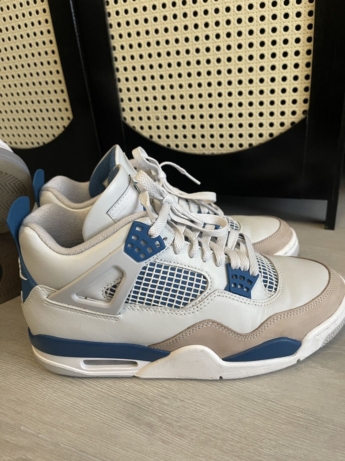 Jordan Brand Jordan 4 Military Blue 2024 Size US 8.5 / EU 41-42 - 1 Thumbnail