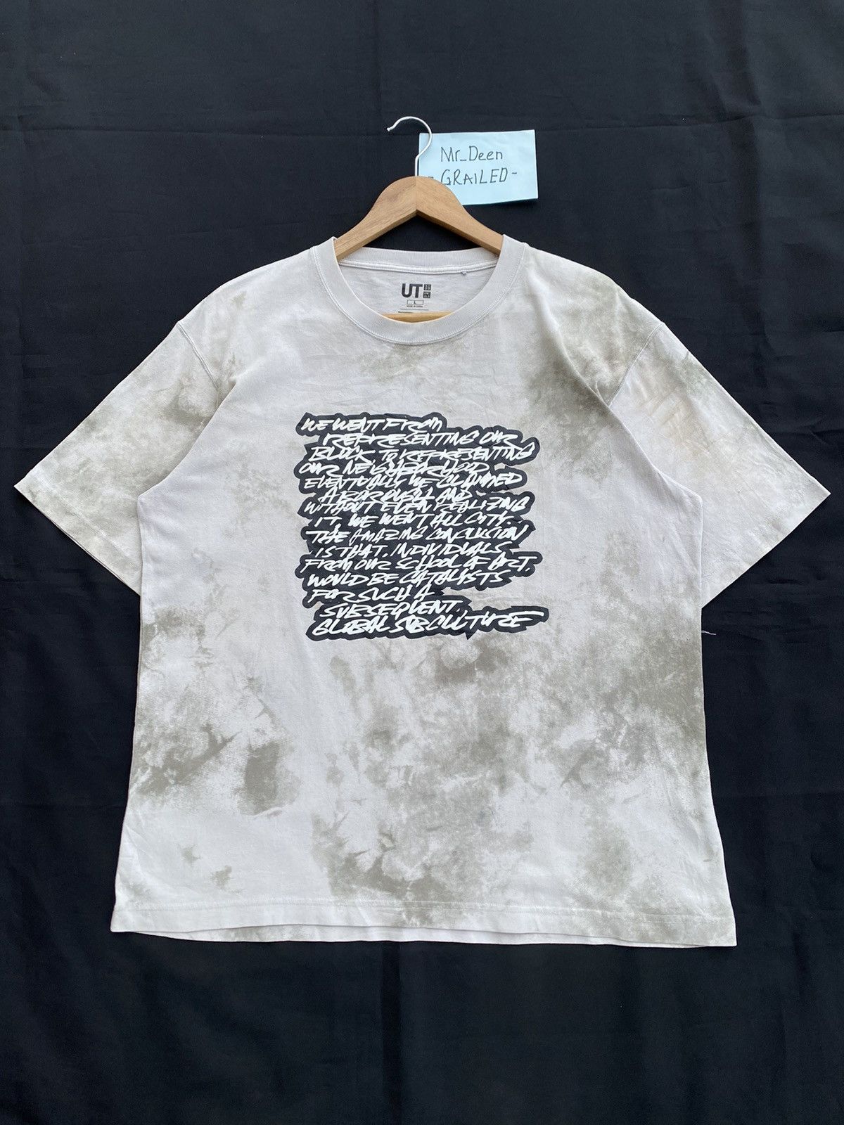 Futura Rare Uniqlo Futura Words Tshirt Size US L / EU 52-54 / 3 - 1 Thumbnail