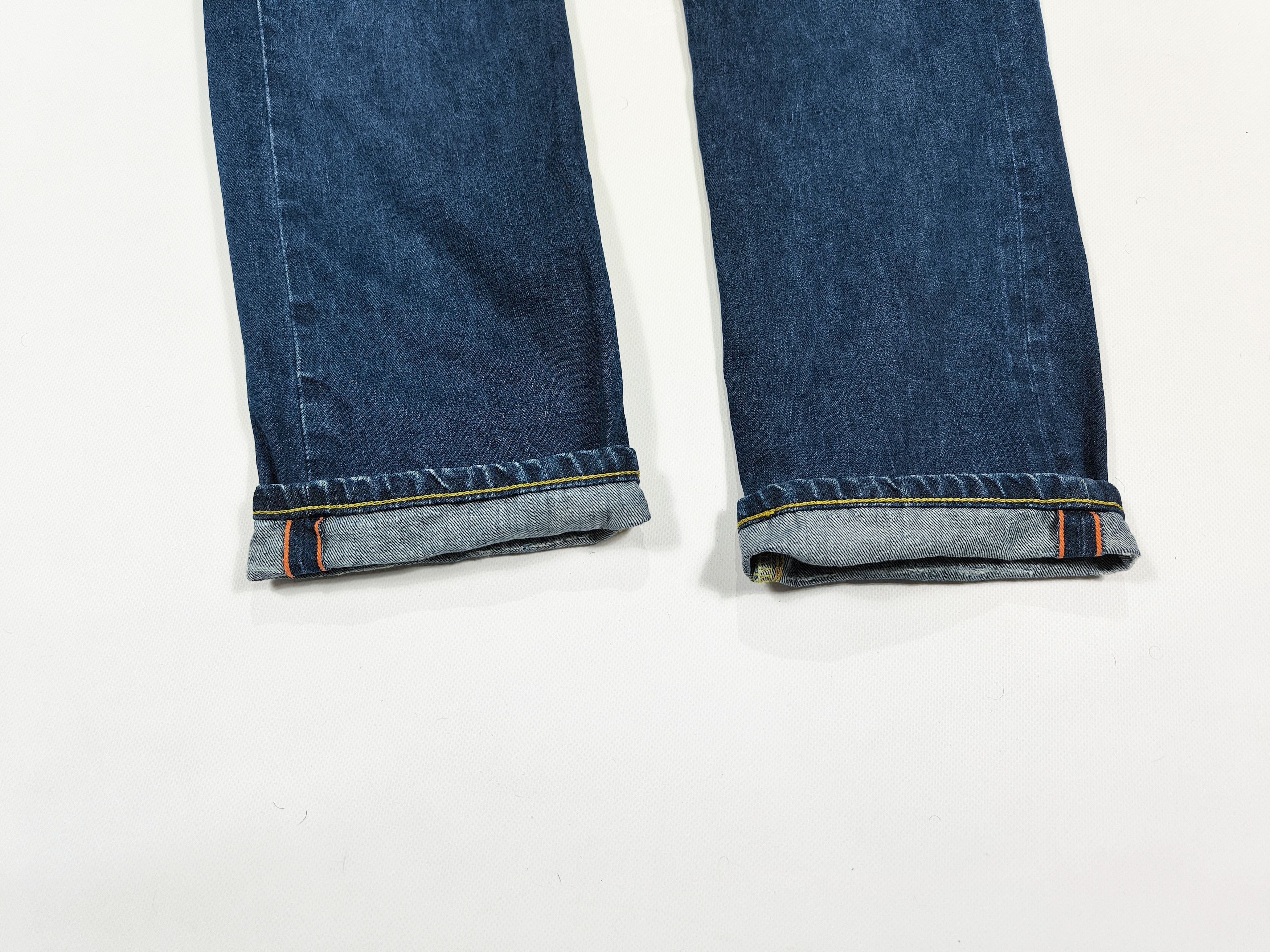 Edwin EDWIN 053RV Distressed Selvedge Denim Jeans Japan Size US 31 - 6 Thumbnail