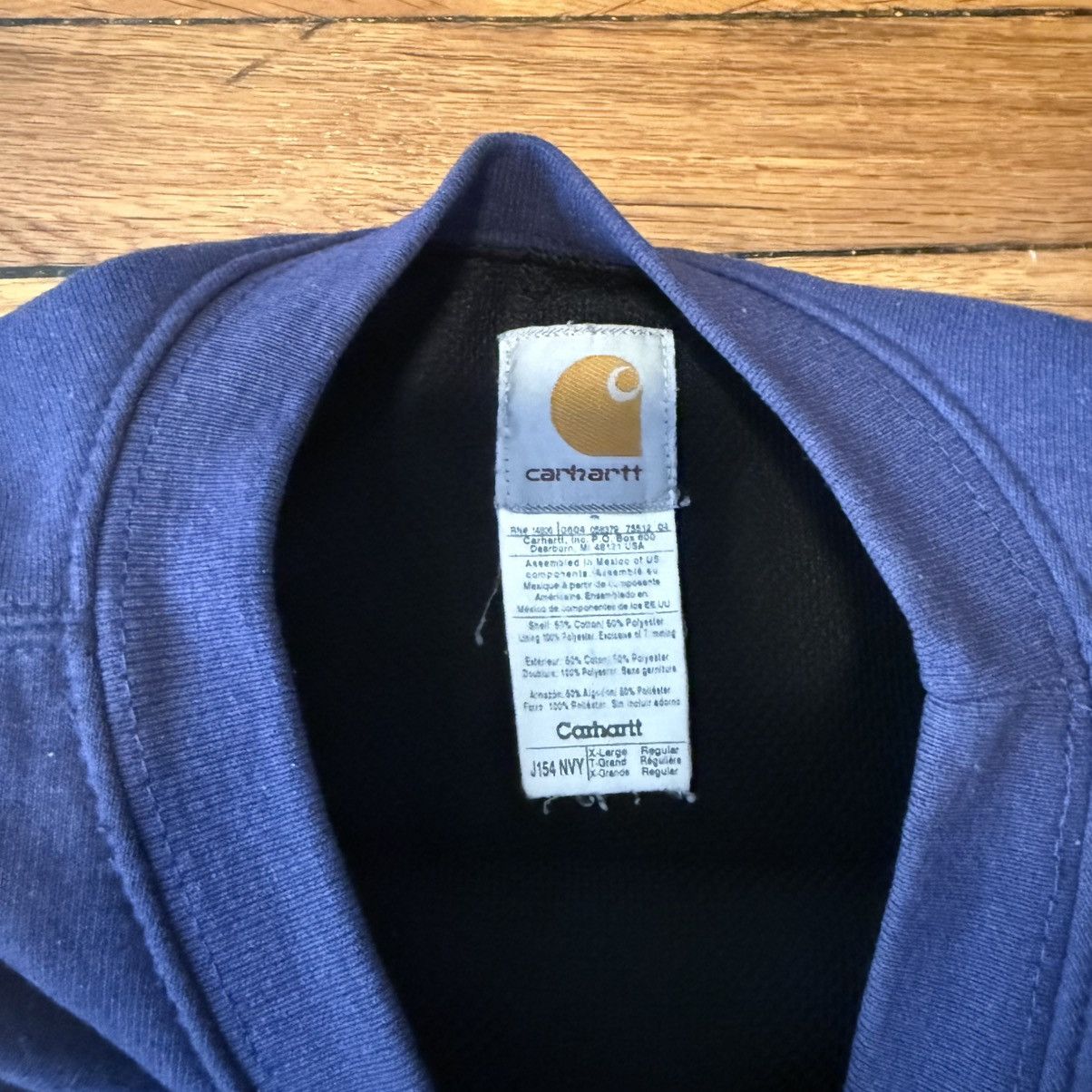 Carhartt × Vintage Vintage Carhartt Crewneck Sweatshirt Size US XL / EU 56 / 4 - 2 Thumbnail