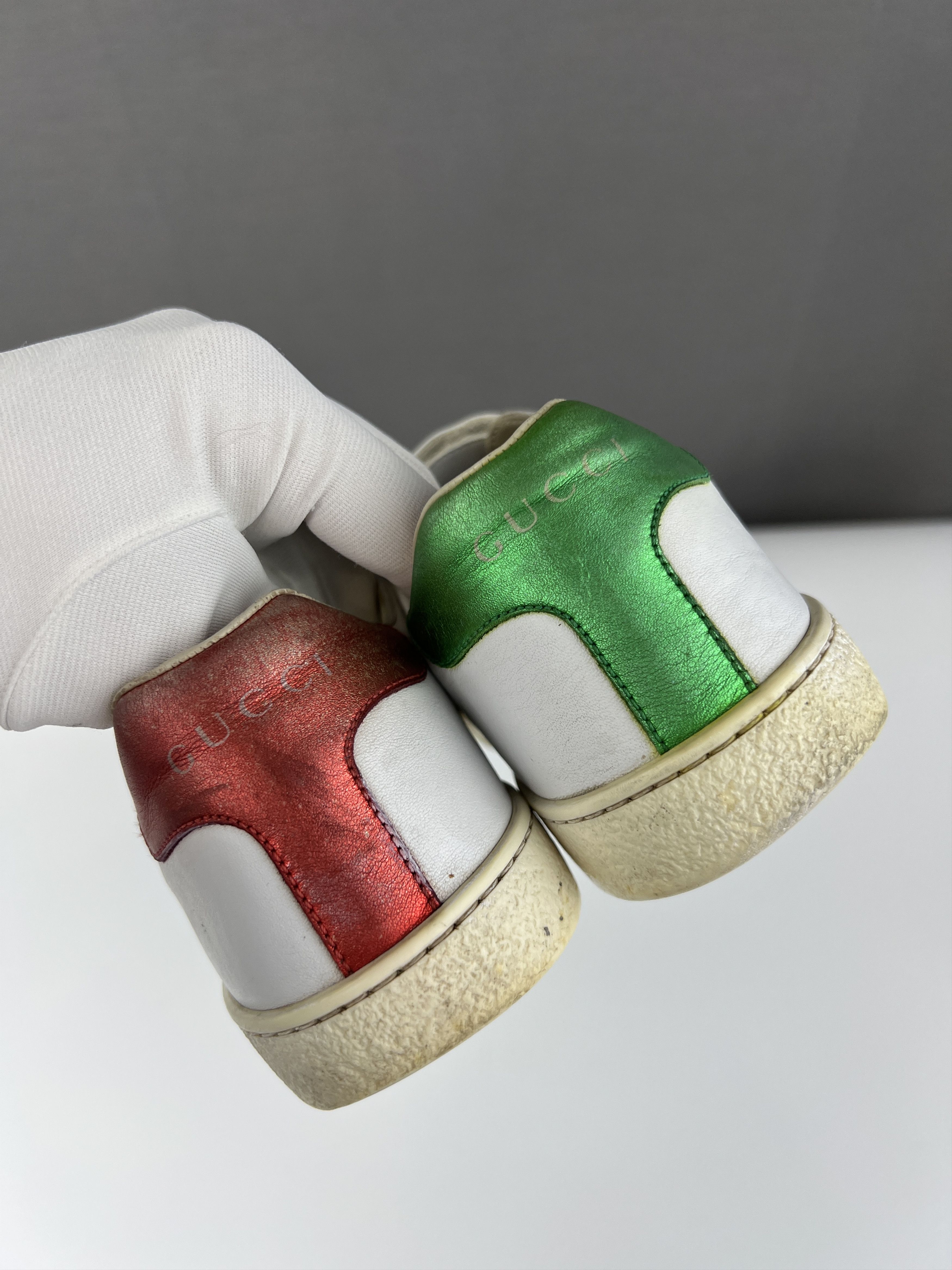 Gucci Vintage Gucci Web Strap Sneakers Junior Size US 7 / IT 37 - 6 Thumbnail