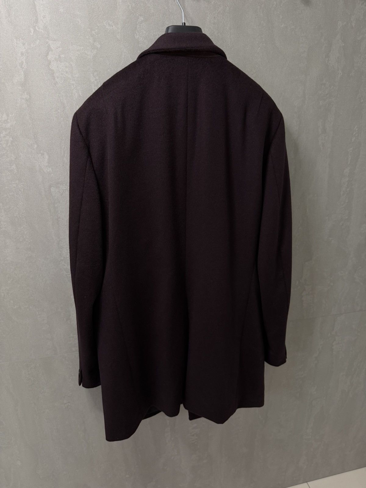 Allsaints AllSaints wool manor coat jacket dark garnet size S-M Size US S / EU 44-46 / 1 - 9 Thumbnail