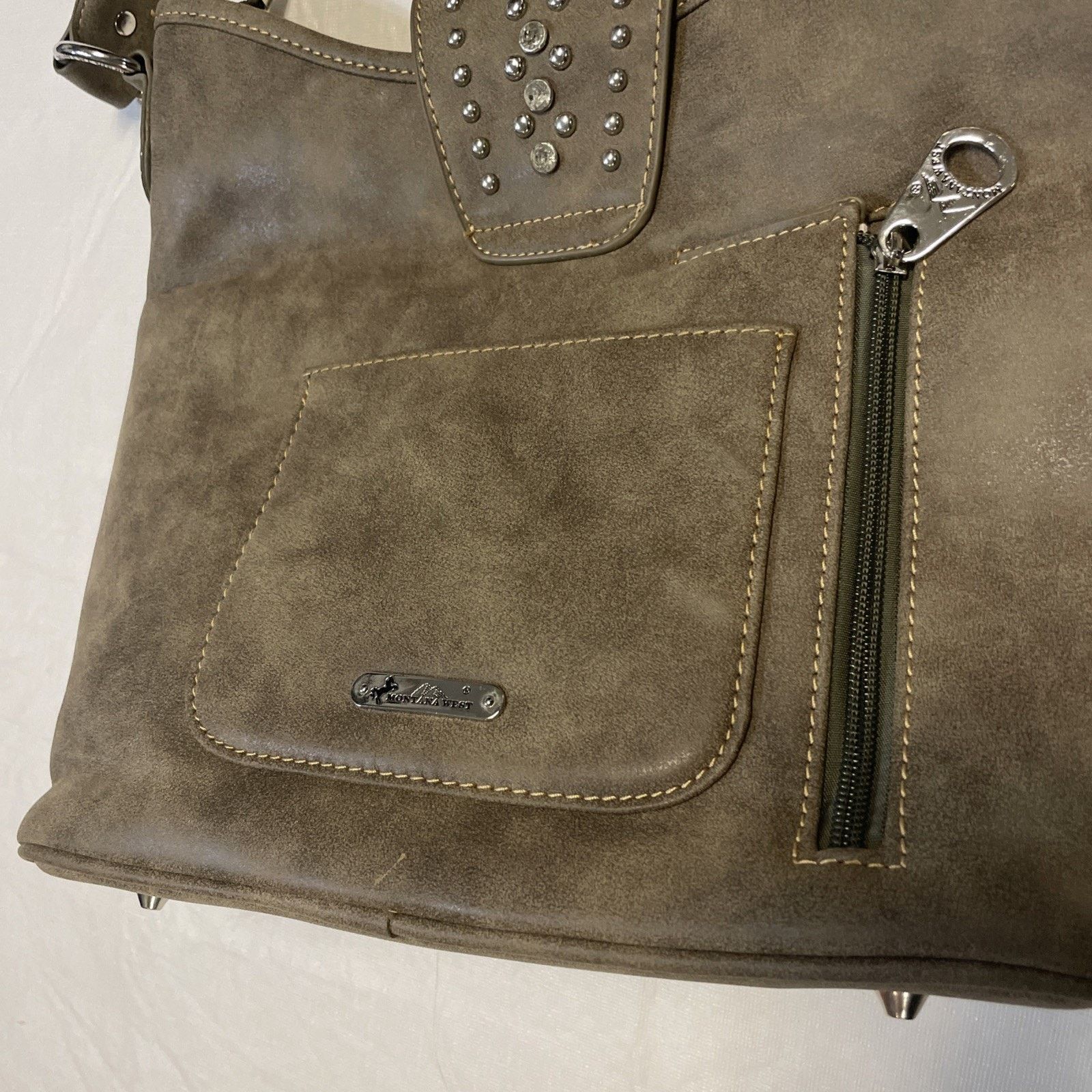 Other Montana West Purse Leather Tote Shoulder Bag Western Size ONE SIZE - 18 Thumbnail