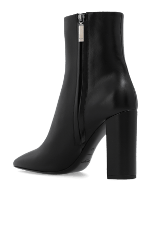 Saint Laurent Paris oc11z1125 Lou Ankle Boots in Leather in Black Size US 6 / IT 36 - 5 Thumbnail