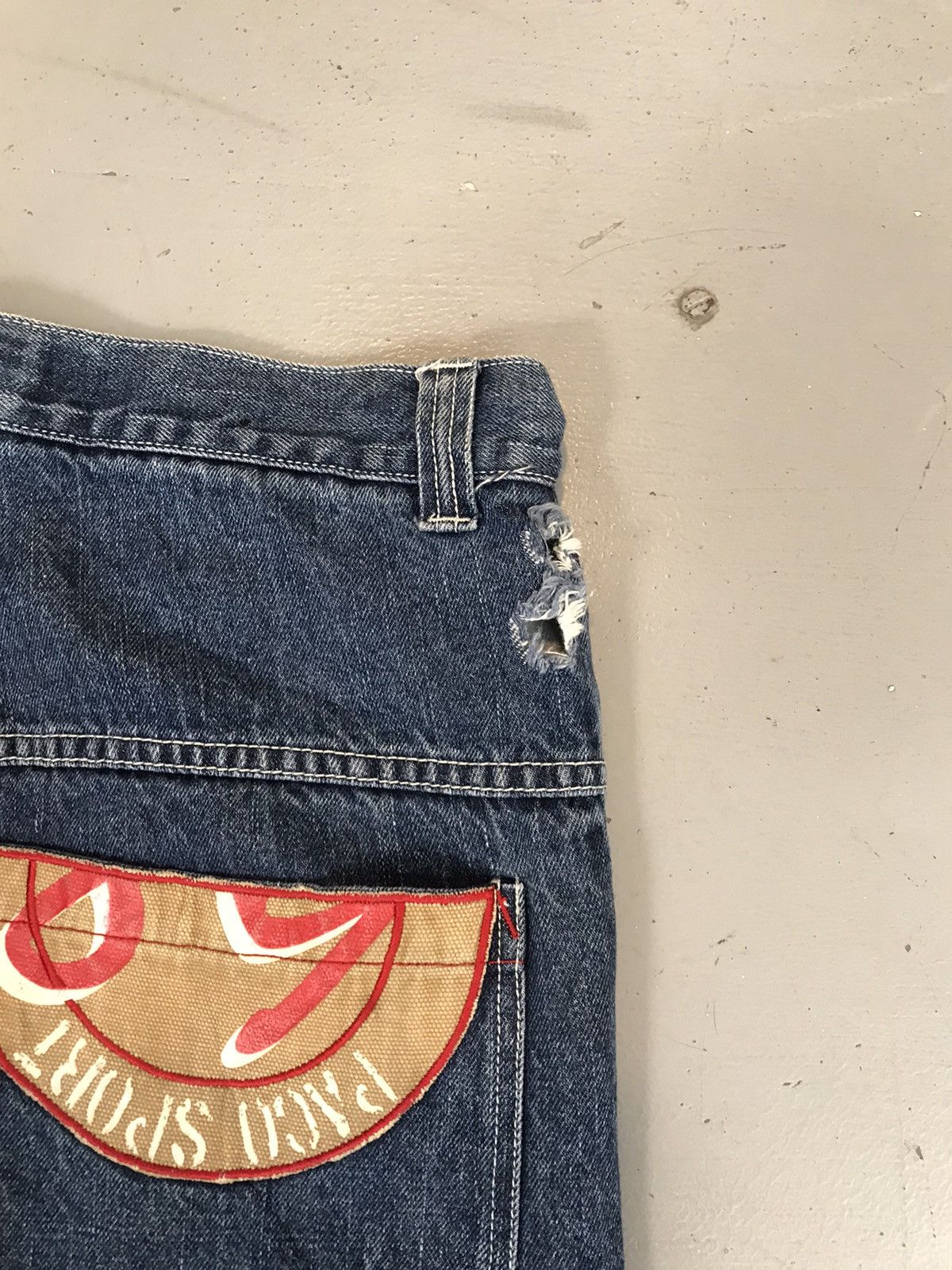 JNCO × Vintage Vintage paco printed embroidered denim Size US 34 / EU 50 - 13 Thumbnail