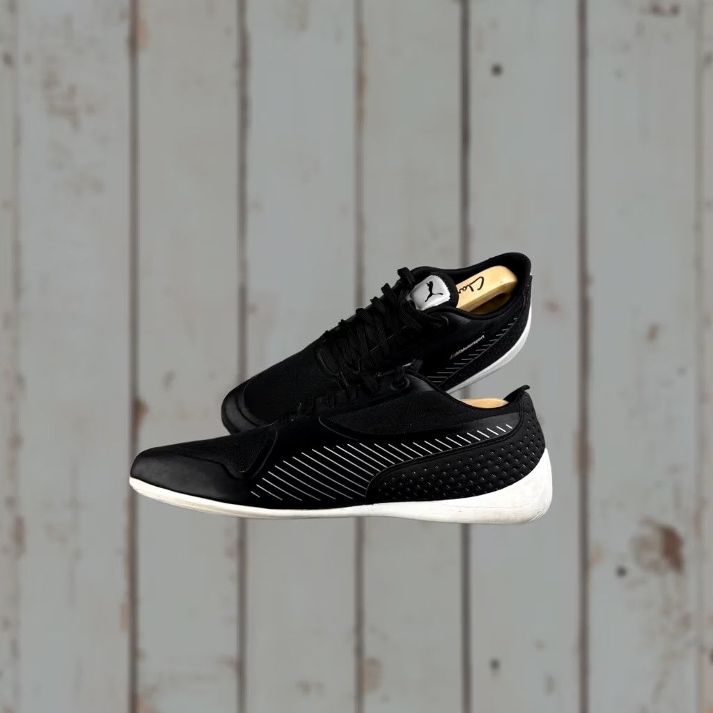 Japanese Brand × Puma × Vintage Y2K Puma Future Cat Black Suede