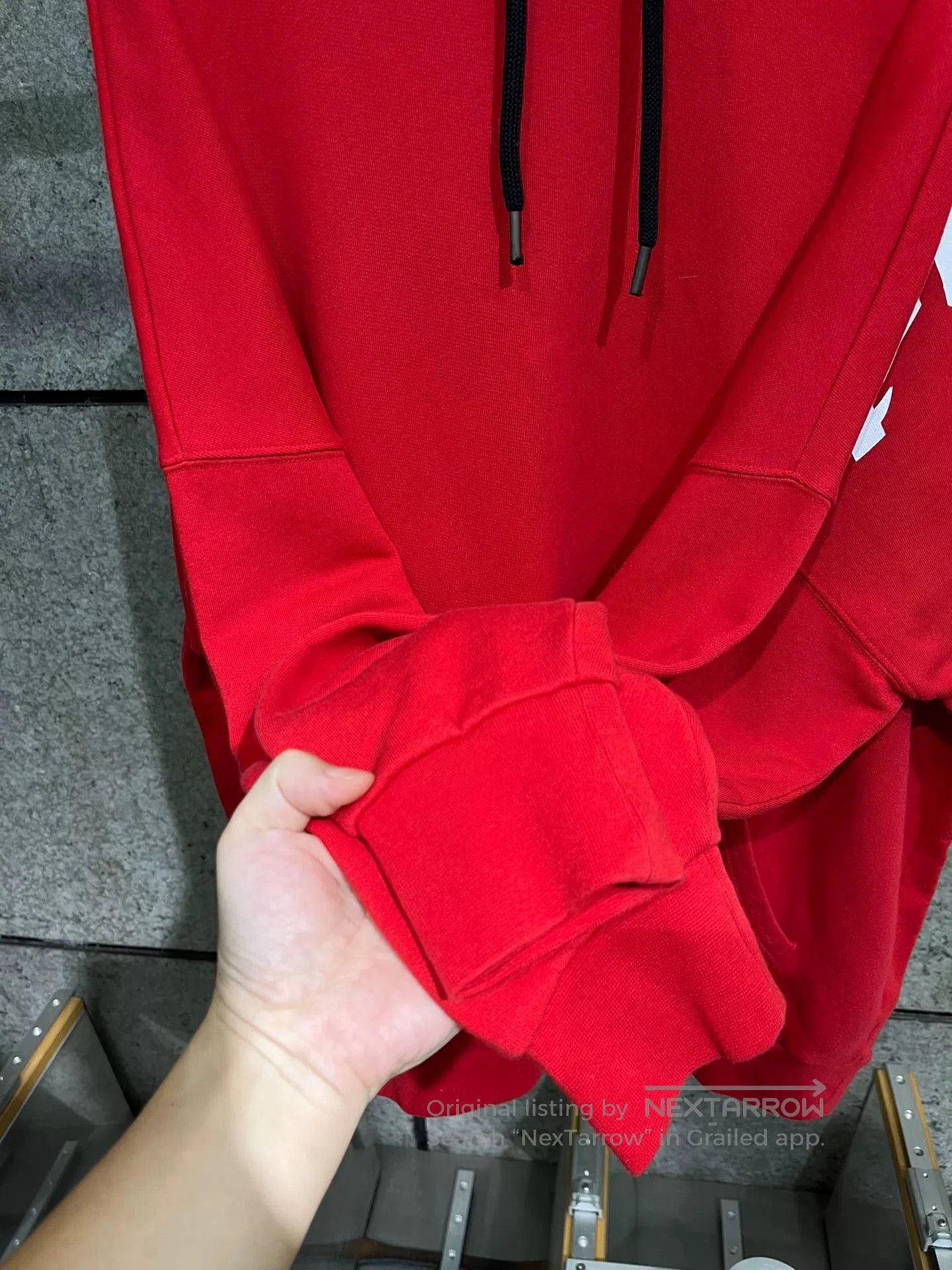 Palm Angels Palm Angels Red Logo Hoodie Size M. Size US M / EU 48-50 / 2 - 4 Thumbnail