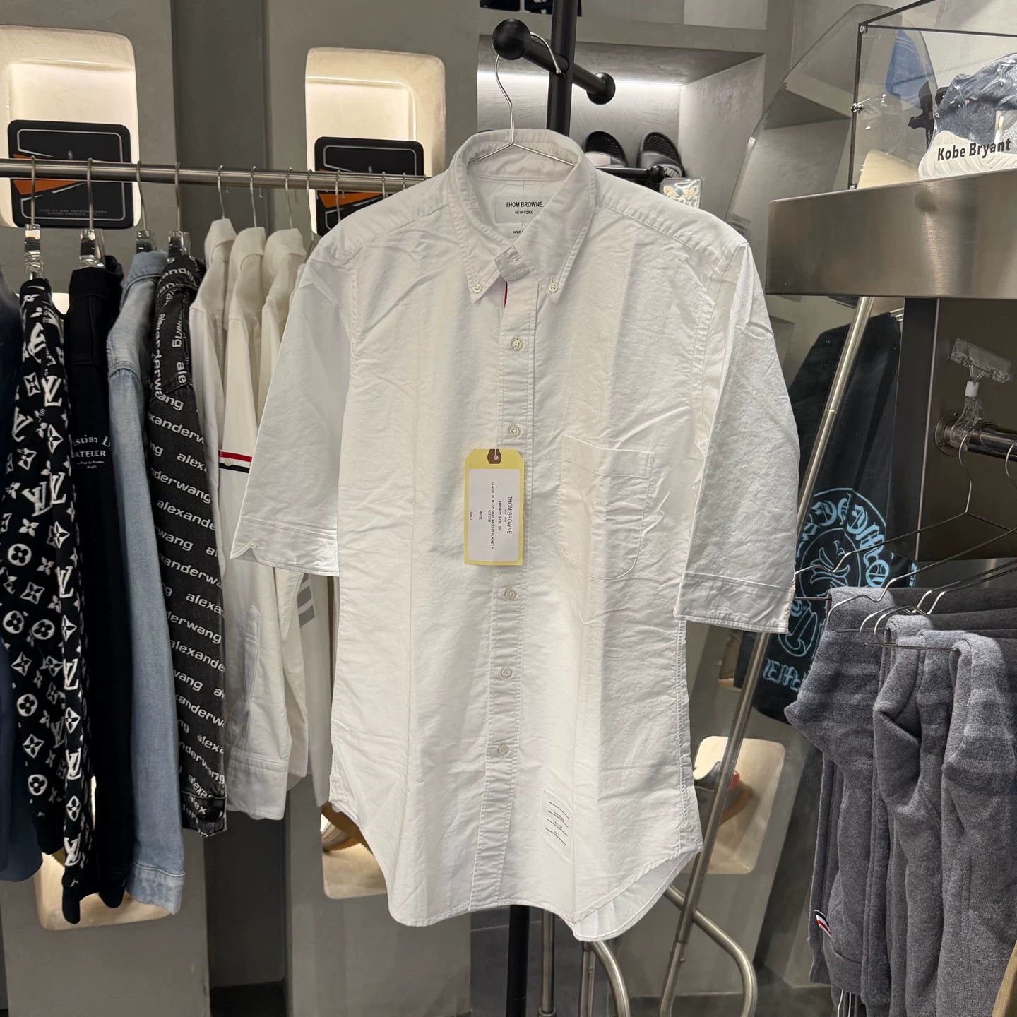 Thom Browne thombrowne striped short sleeve shirt Size US M / EU 48-50 / 2 - 1 Thumbnail