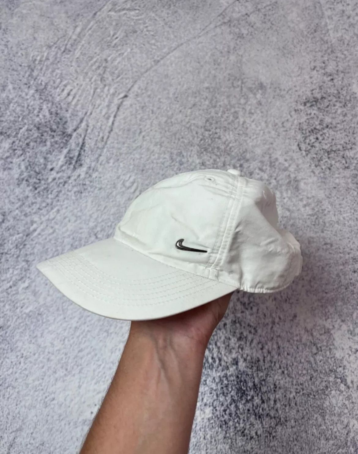 Nike × Vintage VINTAGE CAP NIKE Y2K DRILL CASUAL DRI-FIT USA Size ONE SIZE - 1 Thumbnail
