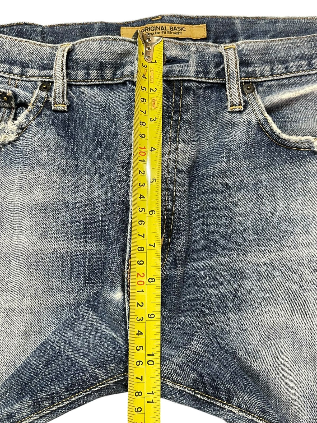 Uniqlo Vintage Japanese Uniqlo Blue Wash Style Loose Jeans Size US 34 / EU 50 - 14 Thumbnail