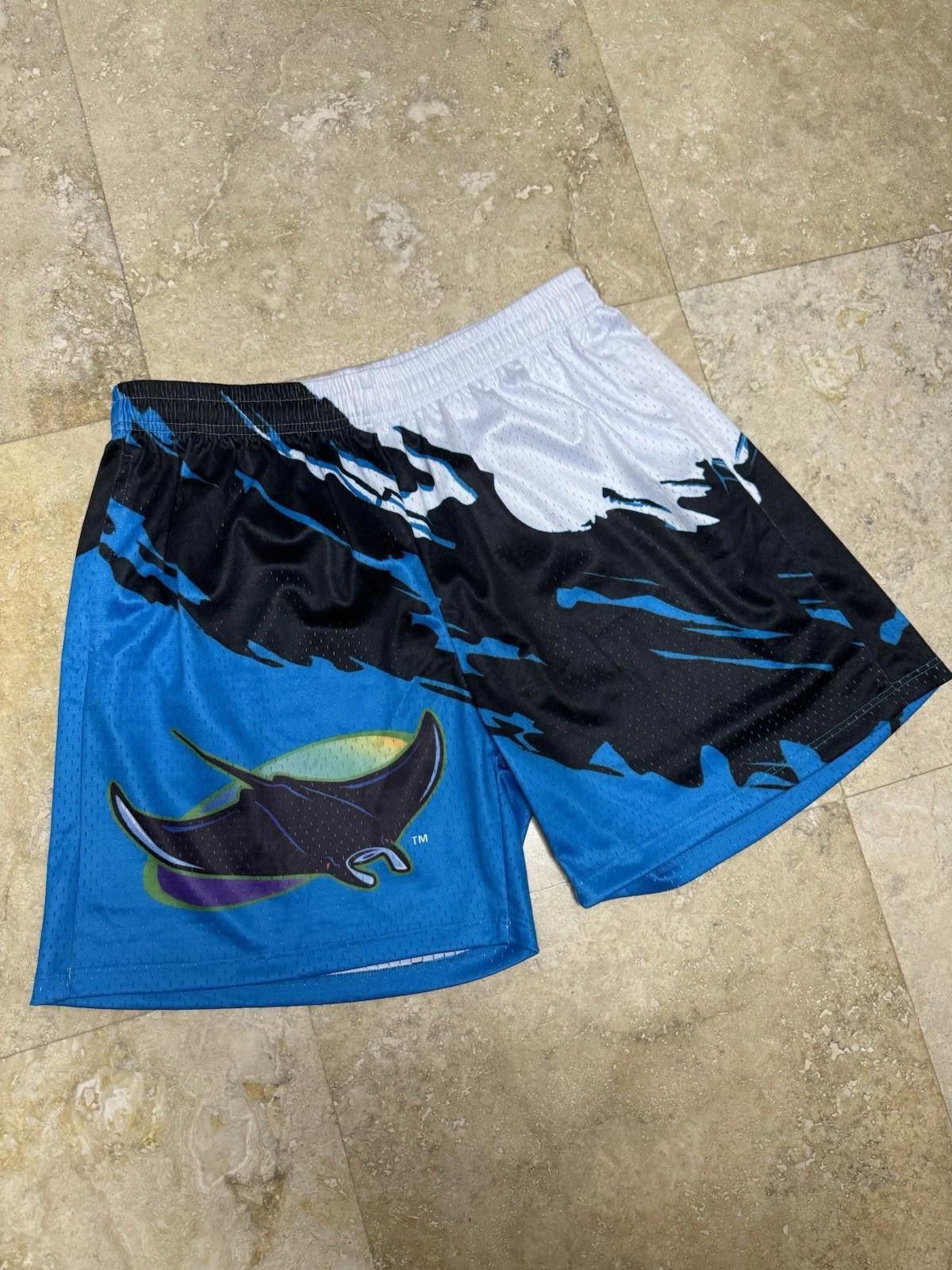 Logo Athletic × MLB VTG Inspired TampaBay Devil Rays Logo Athletic Splash Shorts Size US 40 / EU 56 - 1 Thumbnail