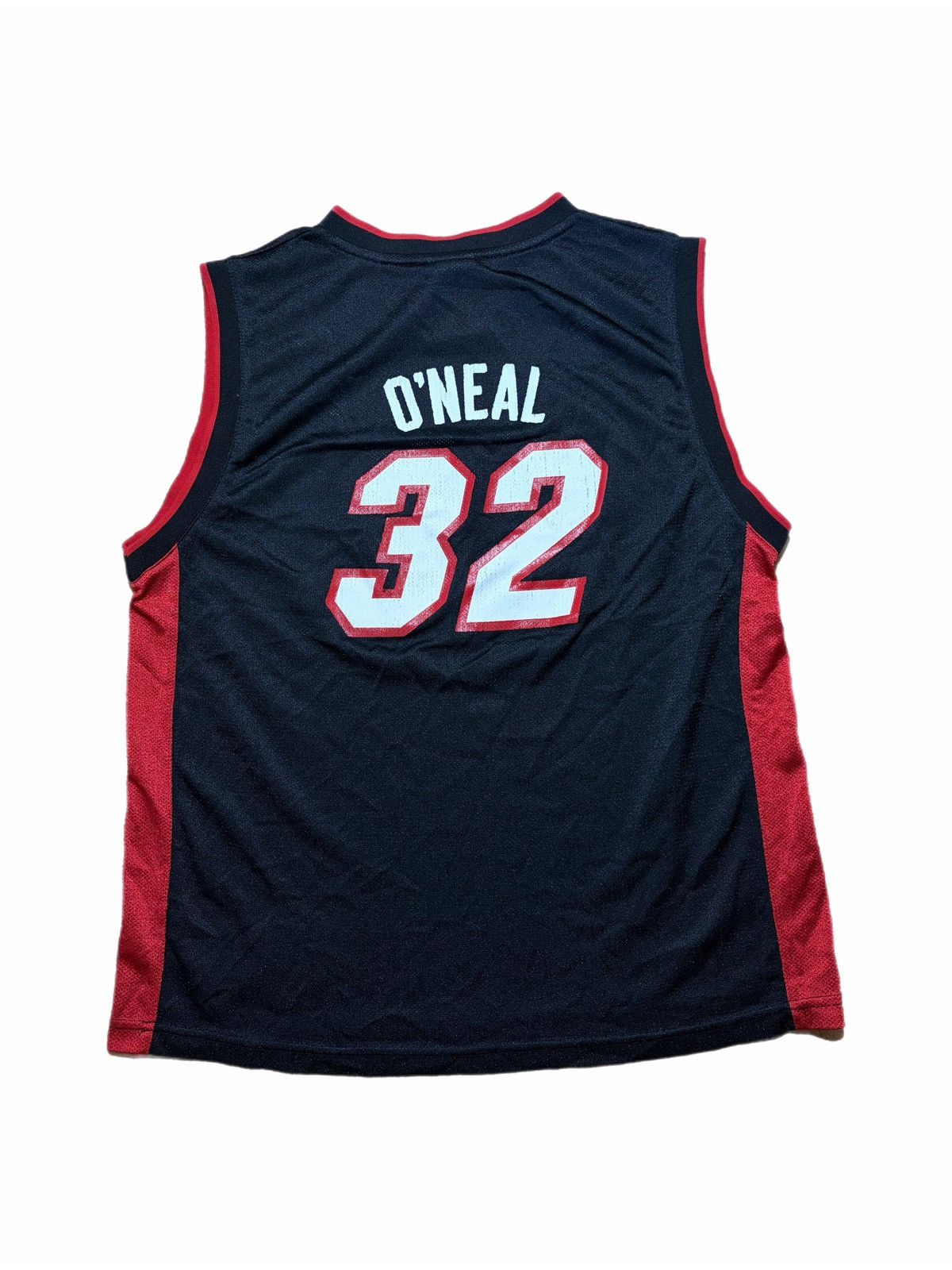 Adidas Miami Heat Basketball Jersey NBA Adidas Shaquille 32 Youth Size US M / EU 48-50 / 2 - 2 Thumbnail