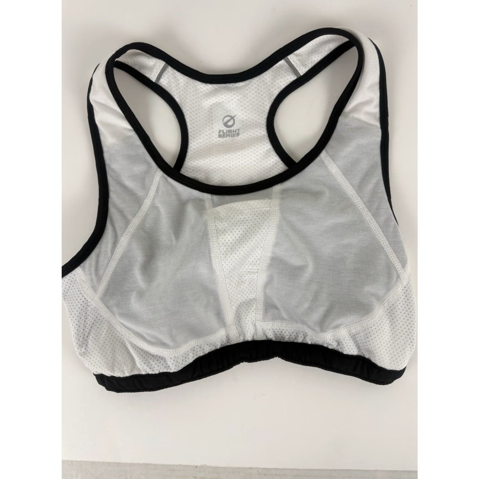 The North Face VINTAGE? wait no. The North Face Flight Series Black/White Sports Bra Womens L Size ONE SIZE - 4 Thumbnail