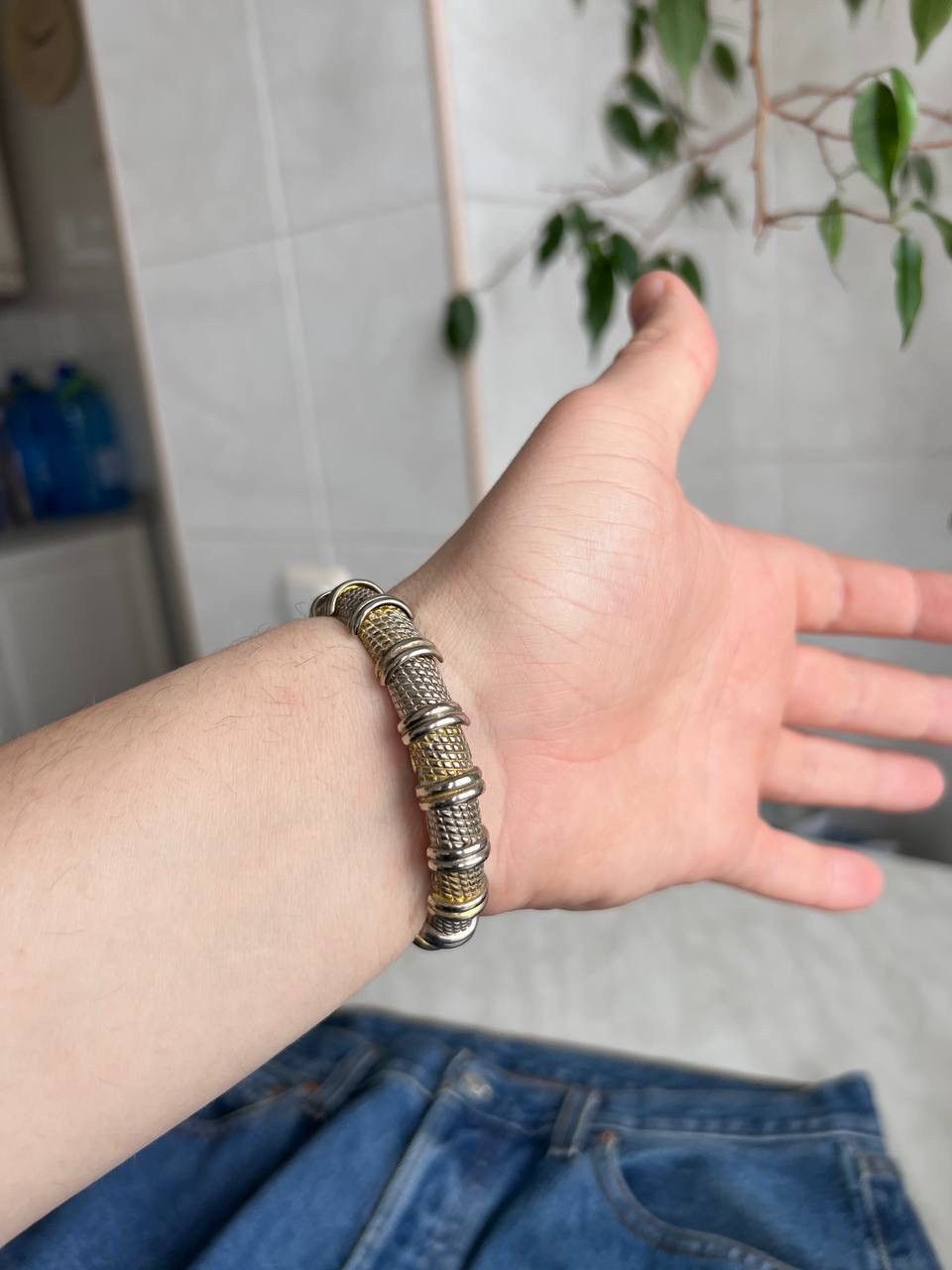 Japanese Brand Snake 🐍 regular bracelet unisex Vintage Design rare WATCH Size ONE SIZE - 5 Thumbnail