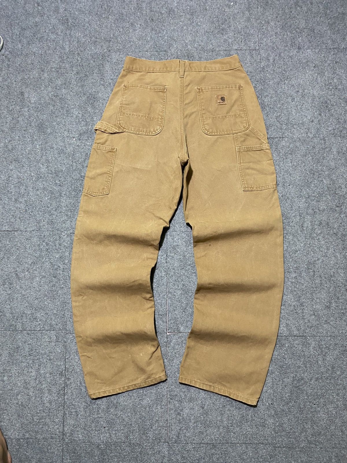 Carhartt CARHARTT B11 - BRN (BROWN) I CARPENTER PANTS (DATED 2011) Size US 30 / EU 46 - 1 Thumbnail