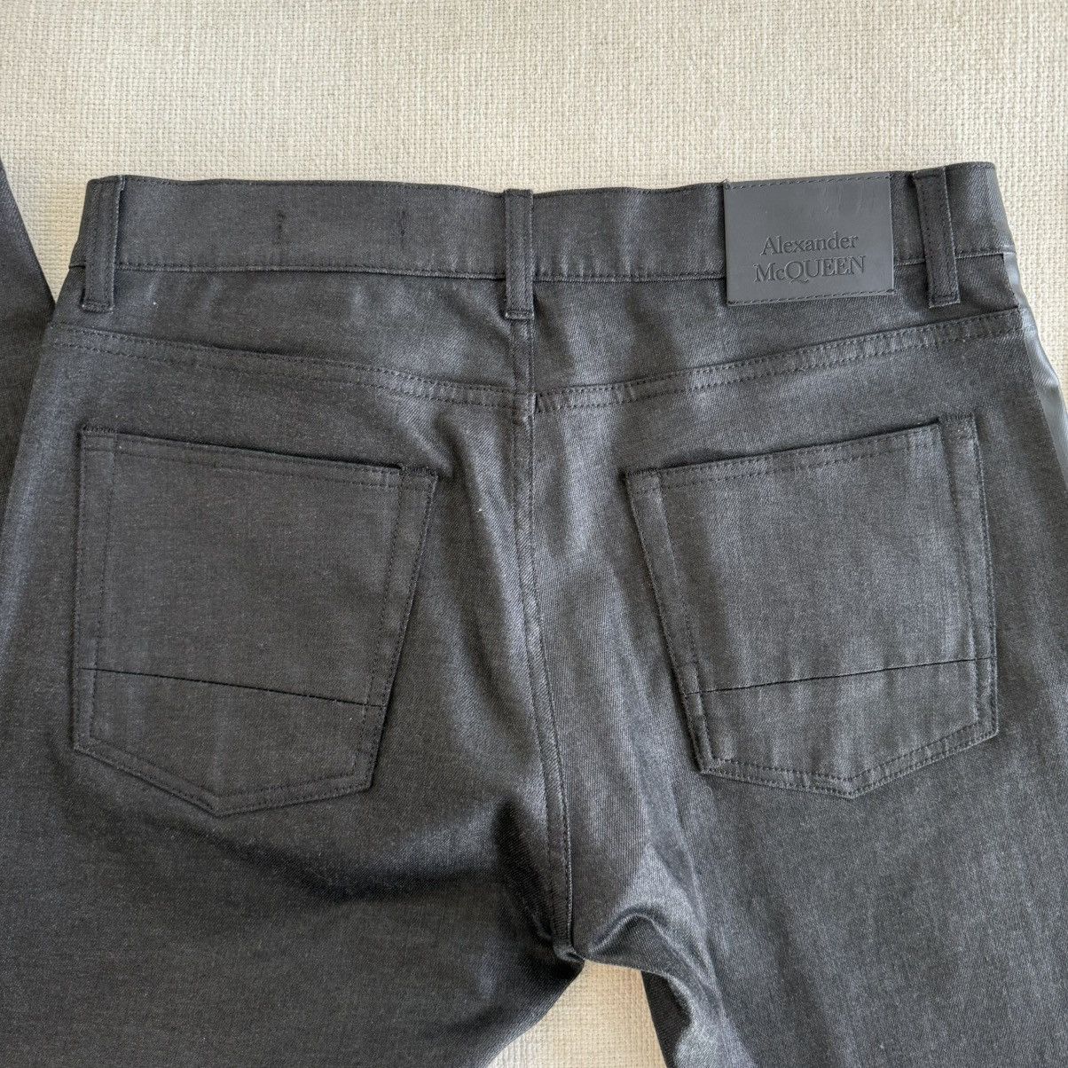 Alexander McQueen Alexander Mcqueen Wax Straight Leg Jeans Size US 40 / EU 56 - 6 Thumbnail